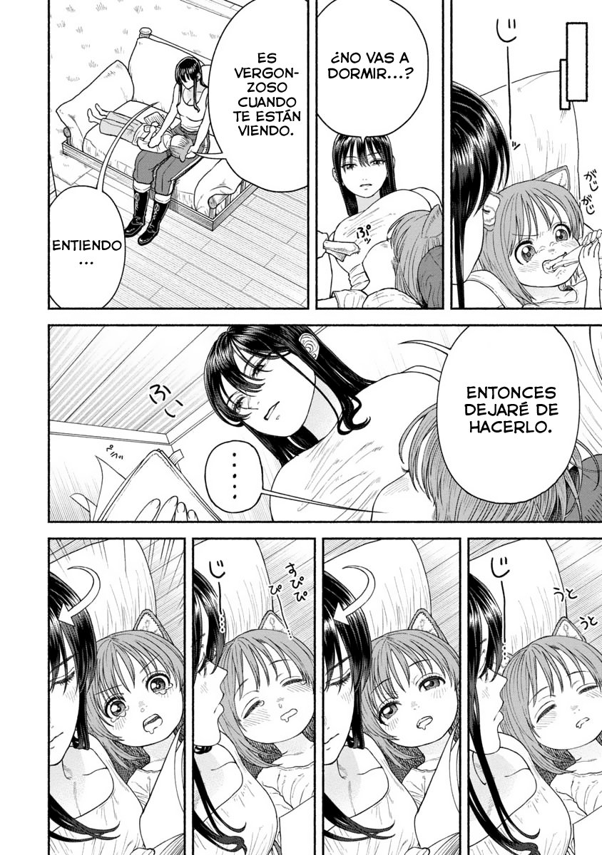 Onna Kishi to Kemomimi no Ko Capitulo 6: Regazo página 6