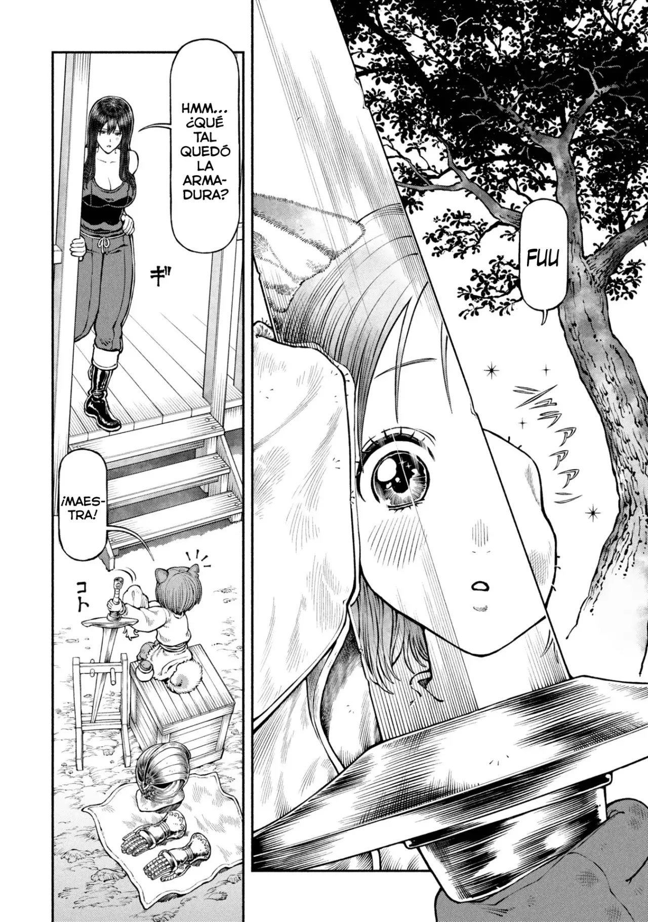 Onna Kishi to Kemomimi no Ko Capitulo 60: Lo importante página 3