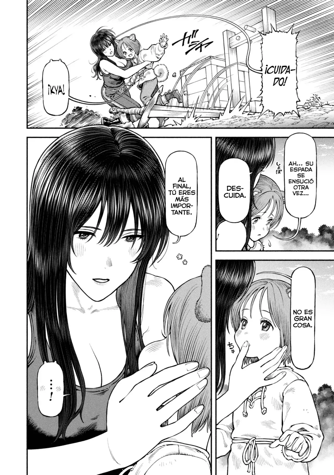 Onna Kishi to Kemomimi no Ko Capitulo 60: Lo importante página 5