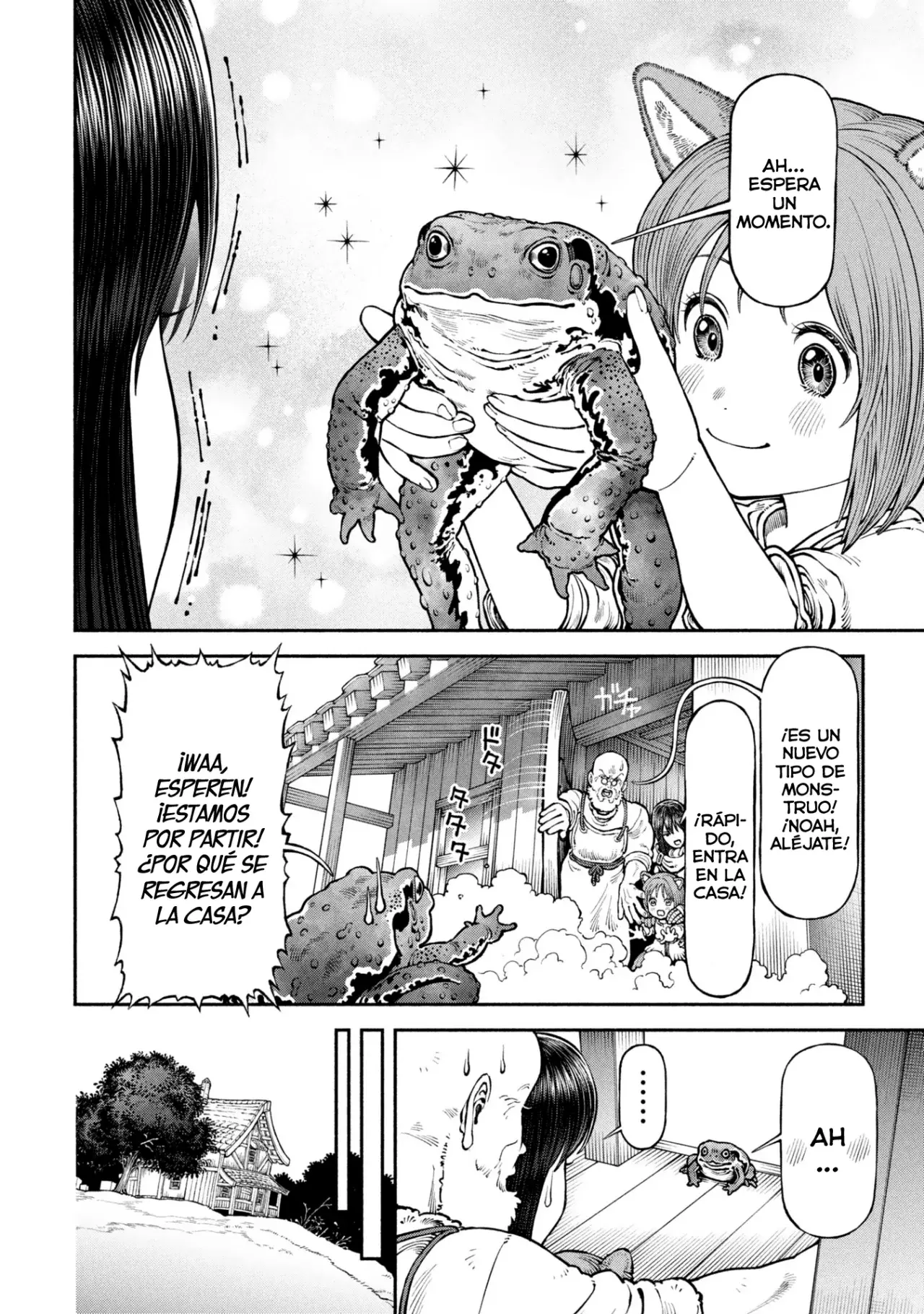Onna Kishi to Kemomimi no Ko Capitulo 61: La hora de partir página 4