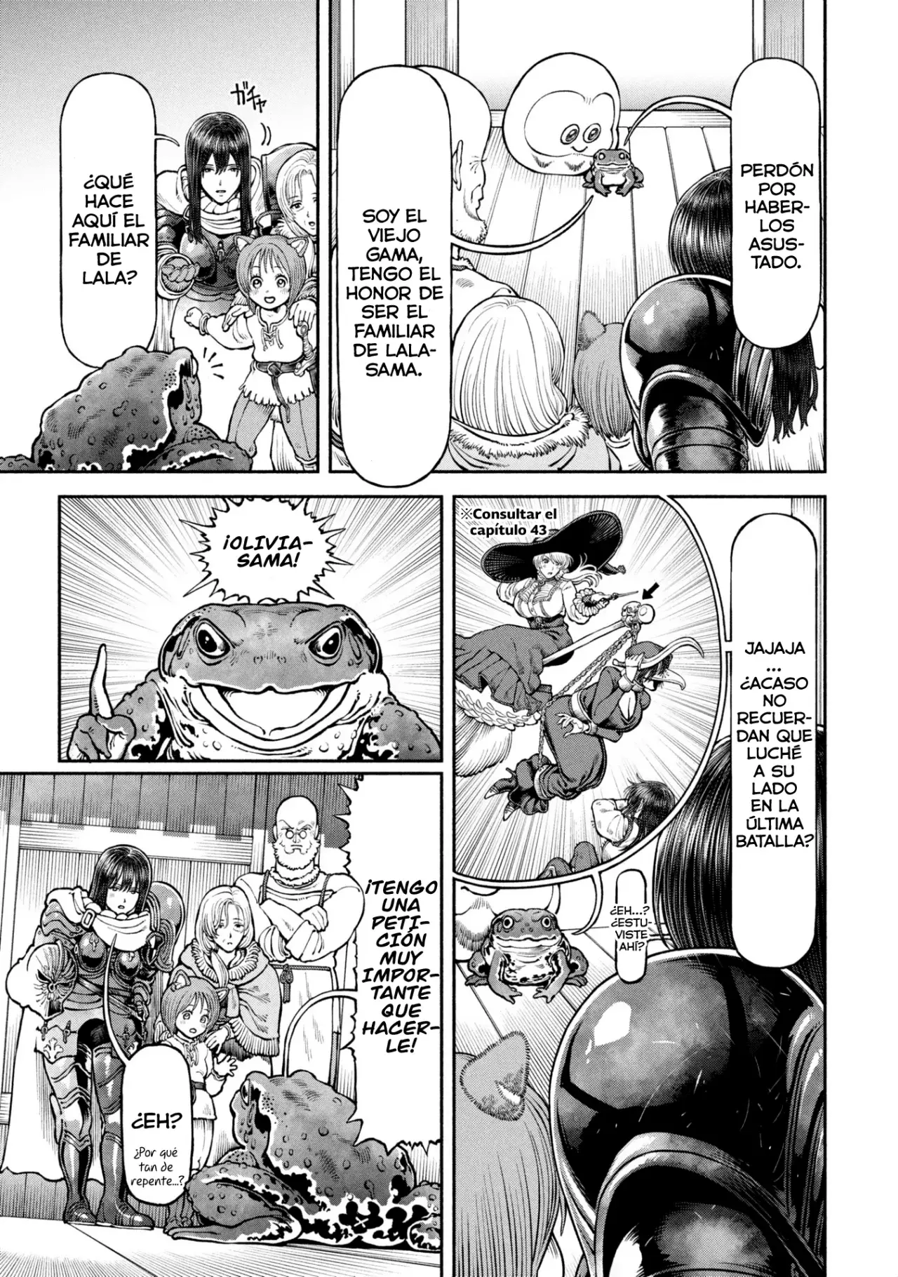 Onna Kishi to Kemomimi no Ko Capitulo 61: La hora de partir página 5