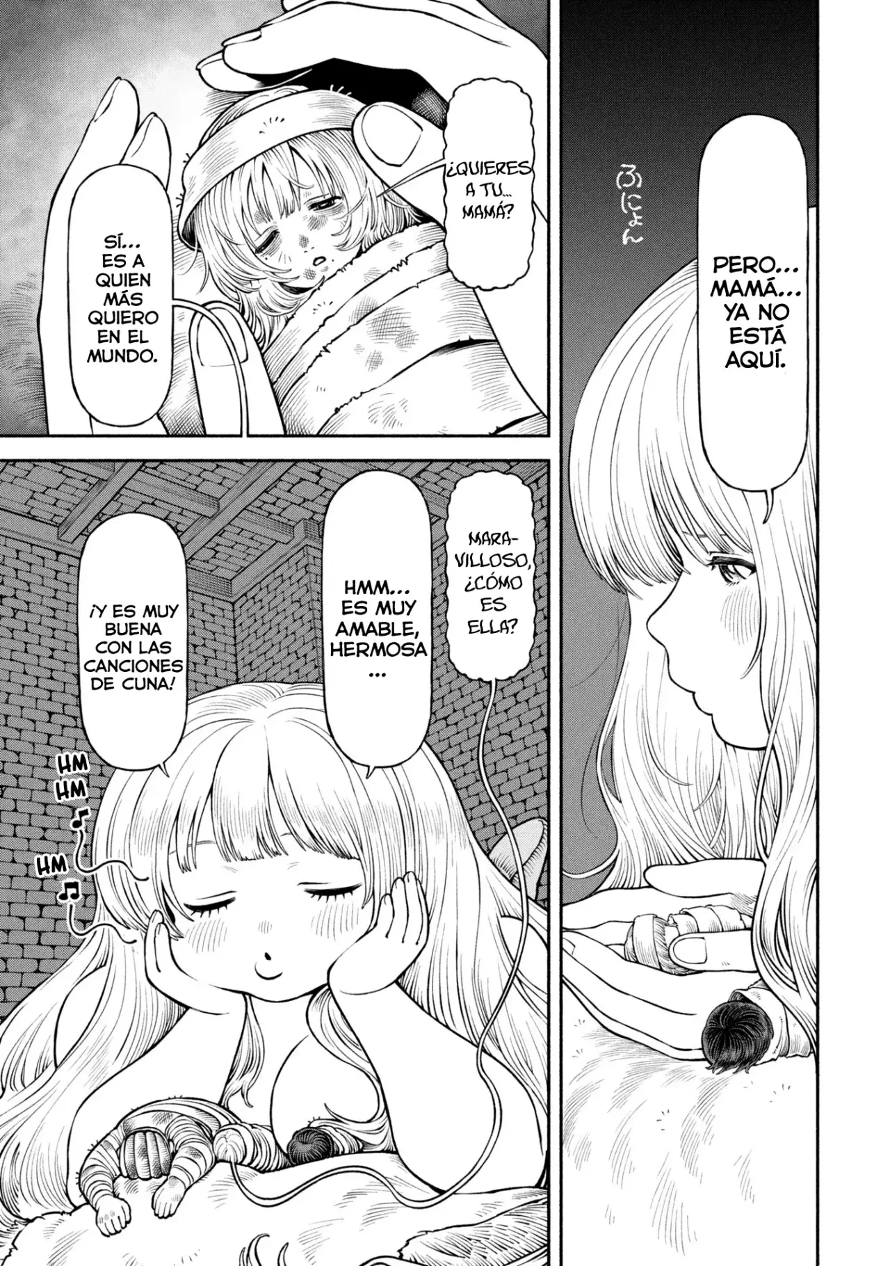 Onna Kishi to Kemomimi no Ko Capitulo 62: La canción de cuna de mamá página 6