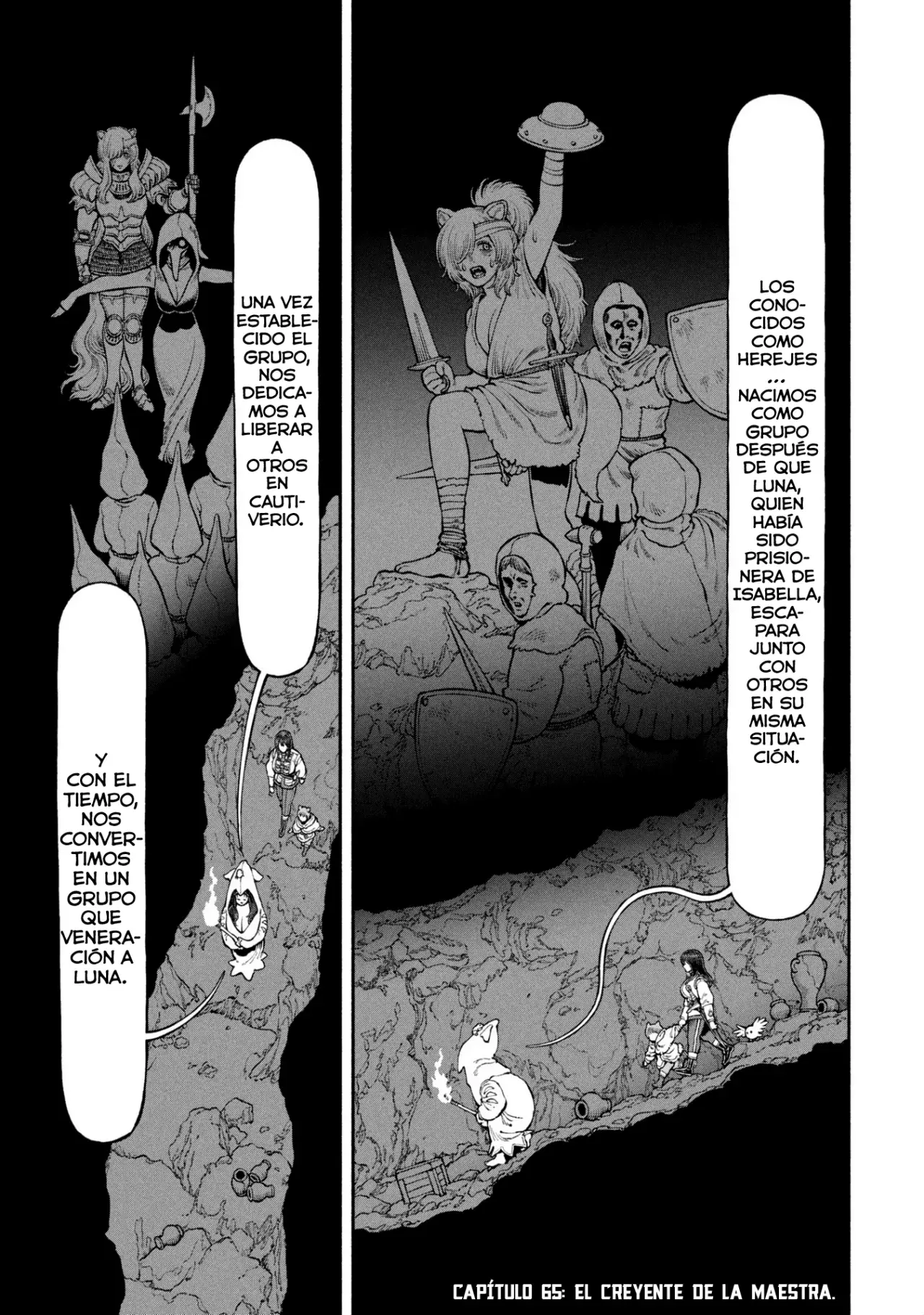 Onna Kishi to Kemomimi no Ko Capitulo 65: El creyente de la maestra página 2
