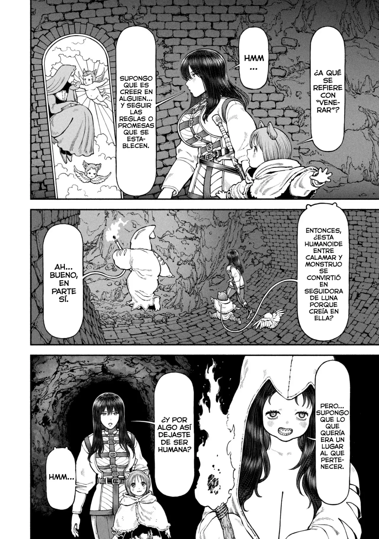 Onna Kishi to Kemomimi no Ko Capitulo 65: El creyente de la maestra página 3
