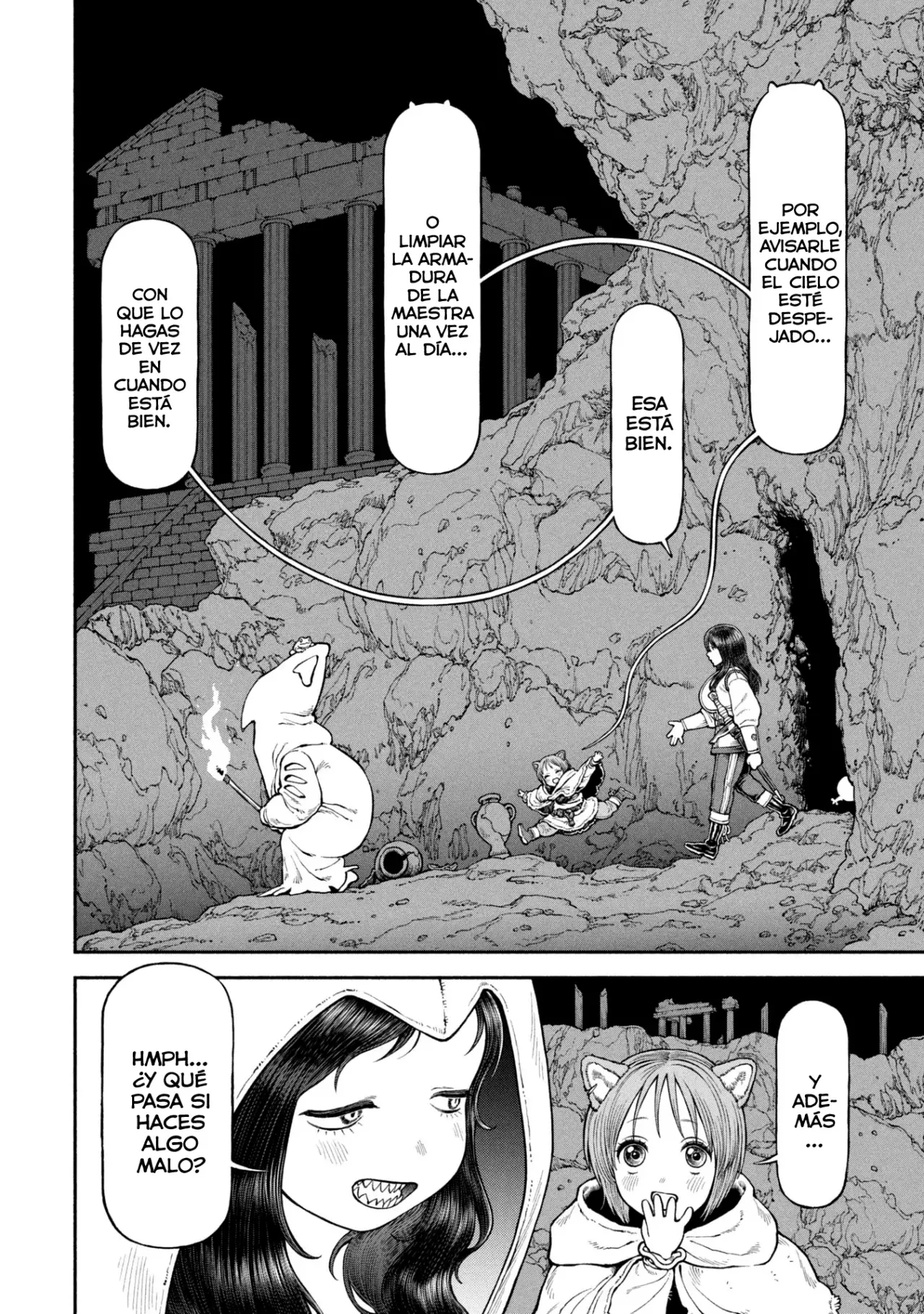Onna Kishi to Kemomimi no Ko Capitulo 65: El creyente de la maestra página 5