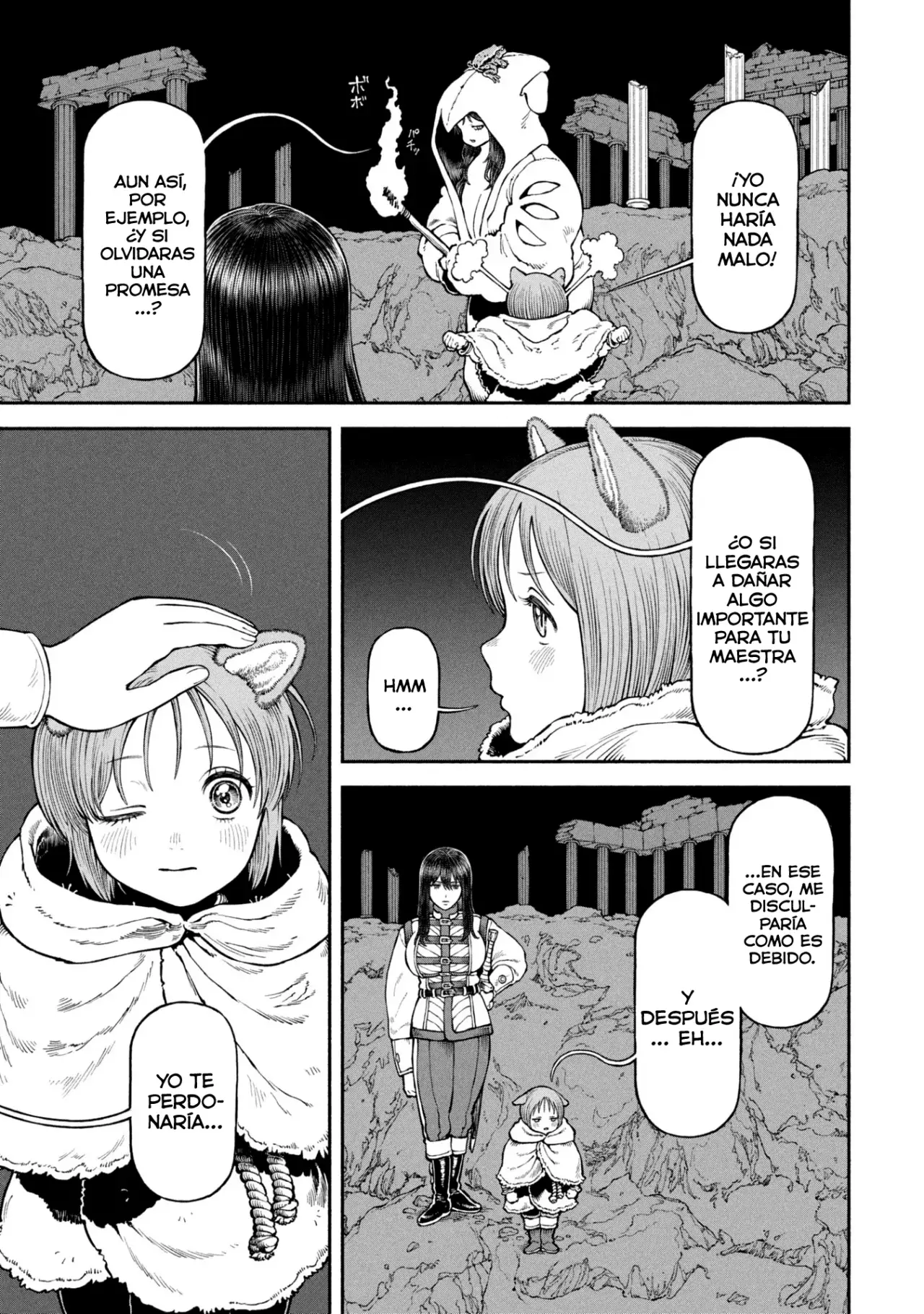 Onna Kishi to Kemomimi no Ko Capitulo 65: El creyente de la maestra página 6