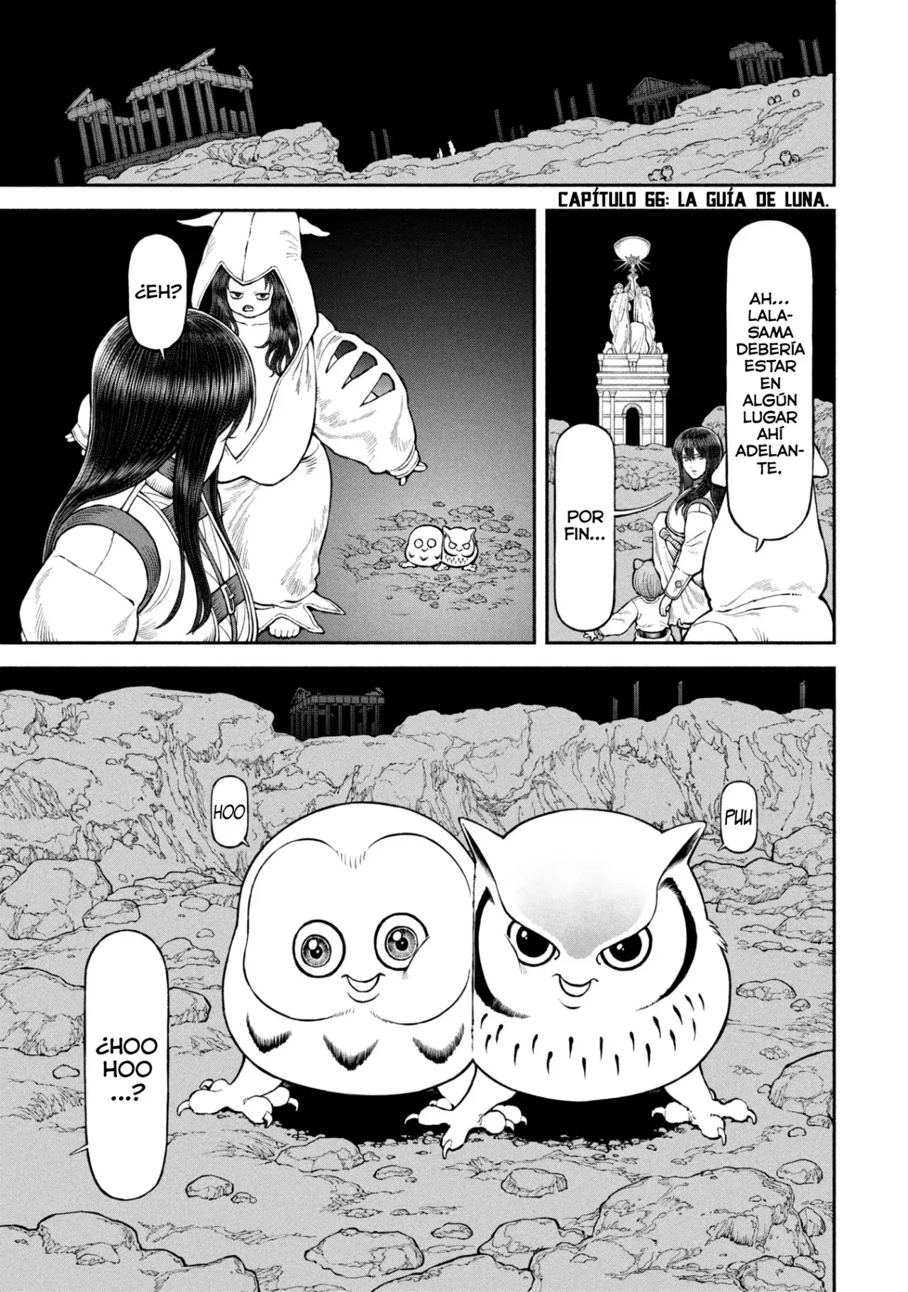 Onna Kishi to Kemomimi no Ko Capitulo 66: La guía de Luna página 2
