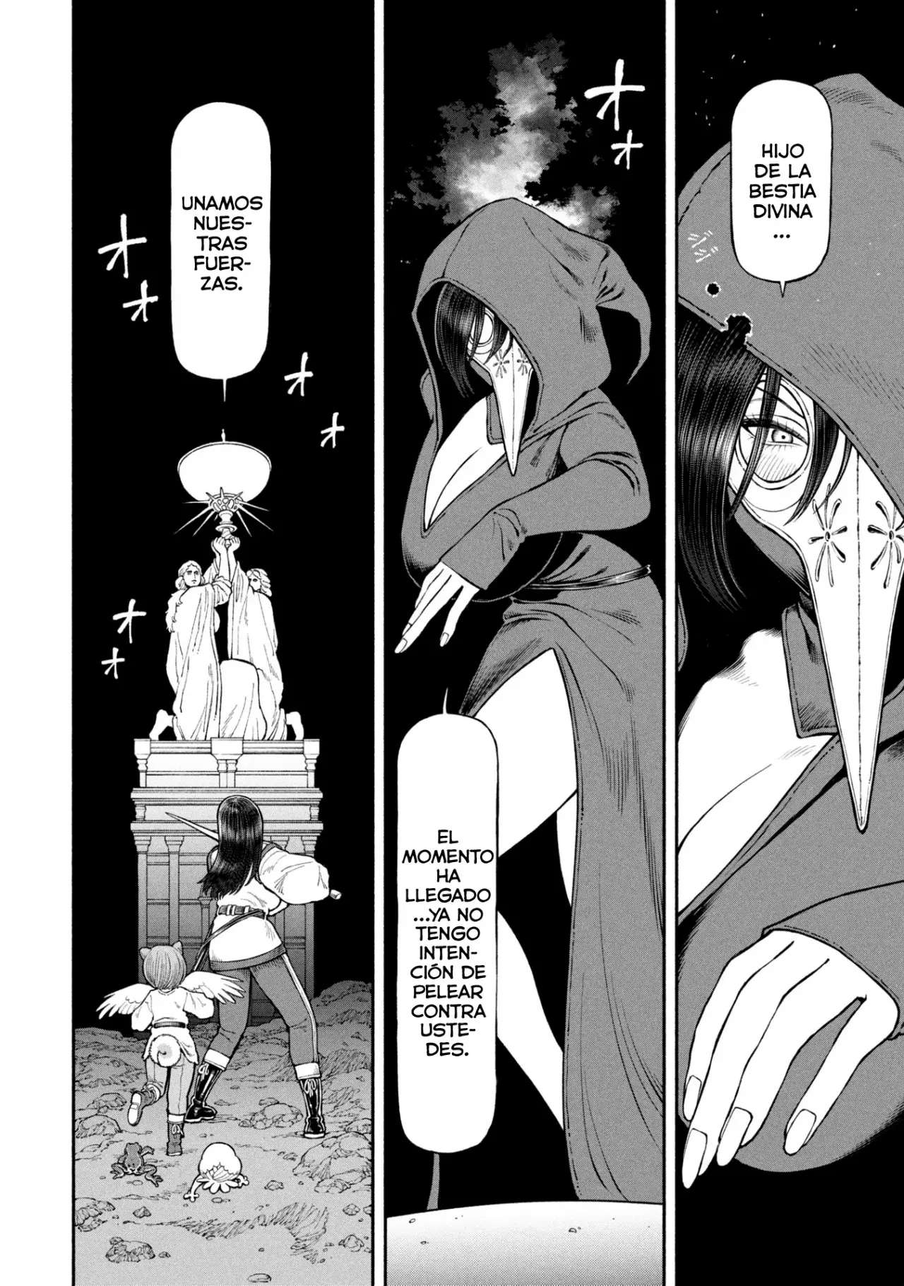 Onna Kishi to Kemomimi no Ko Capitulo 66: La guía de Luna página 5