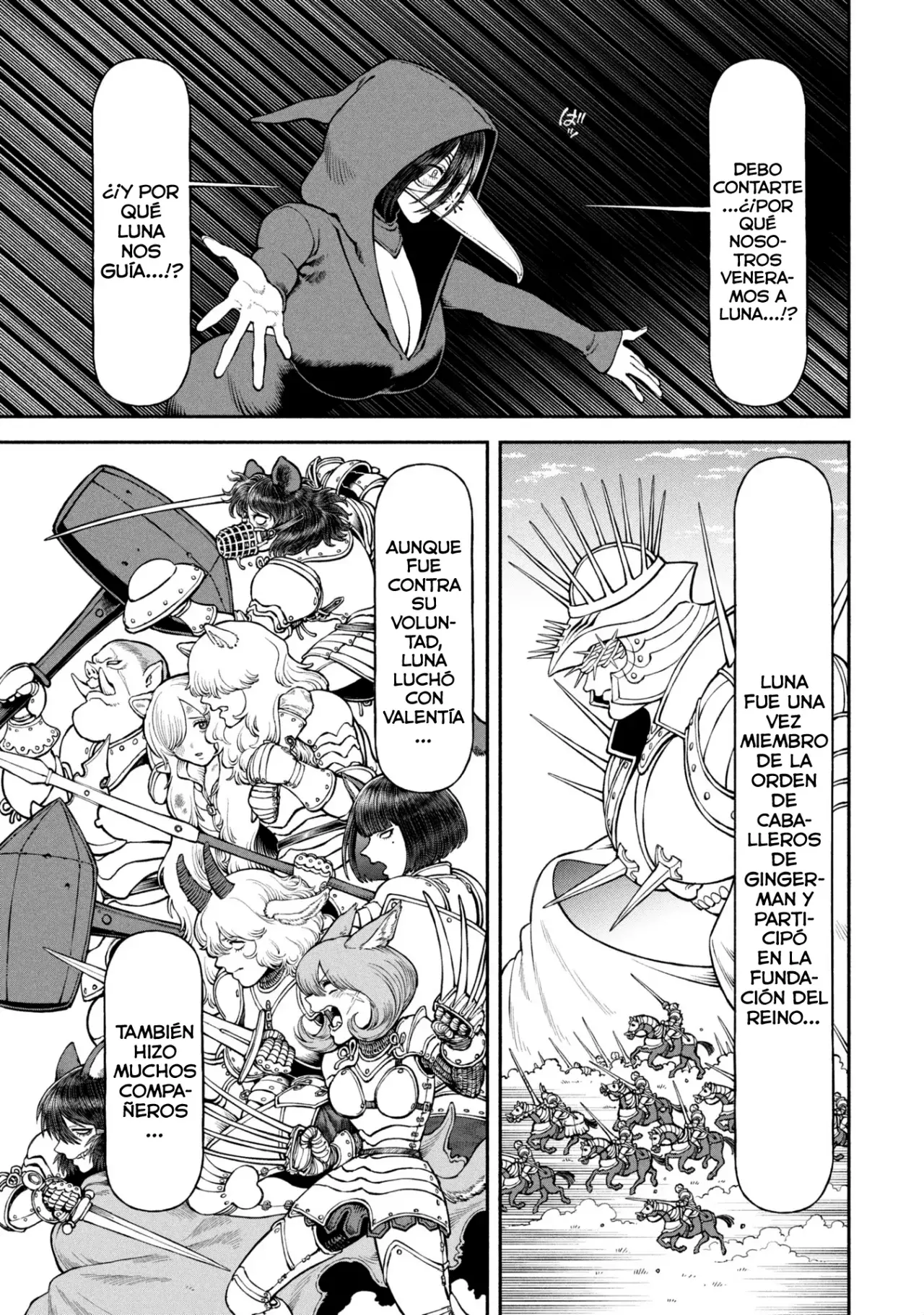 Onna Kishi to Kemomimi no Ko Capitulo 66: La guía de Luna página 6