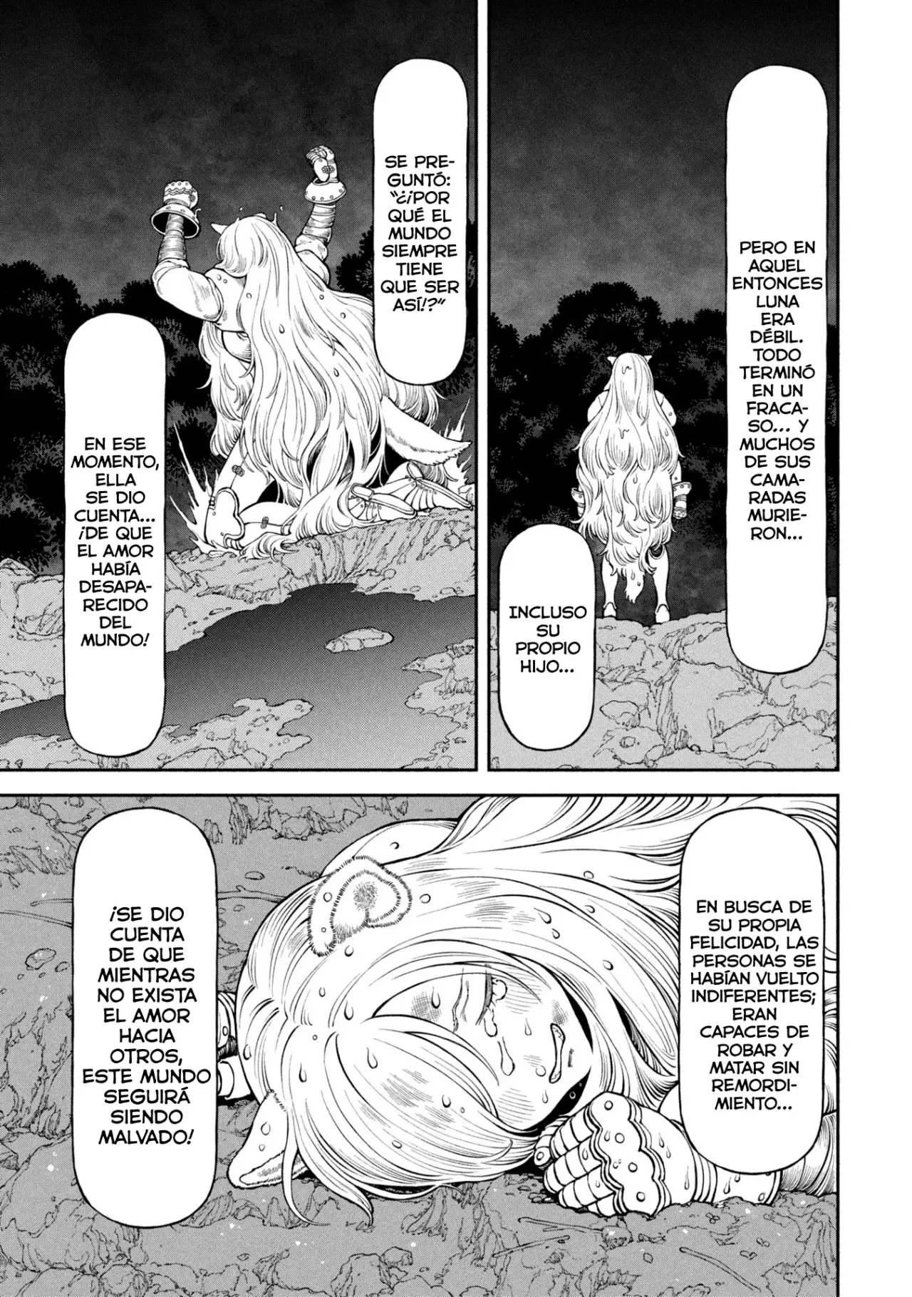 Onna Kishi to Kemomimi no Ko Capitulo 66: La guía de Luna página 8