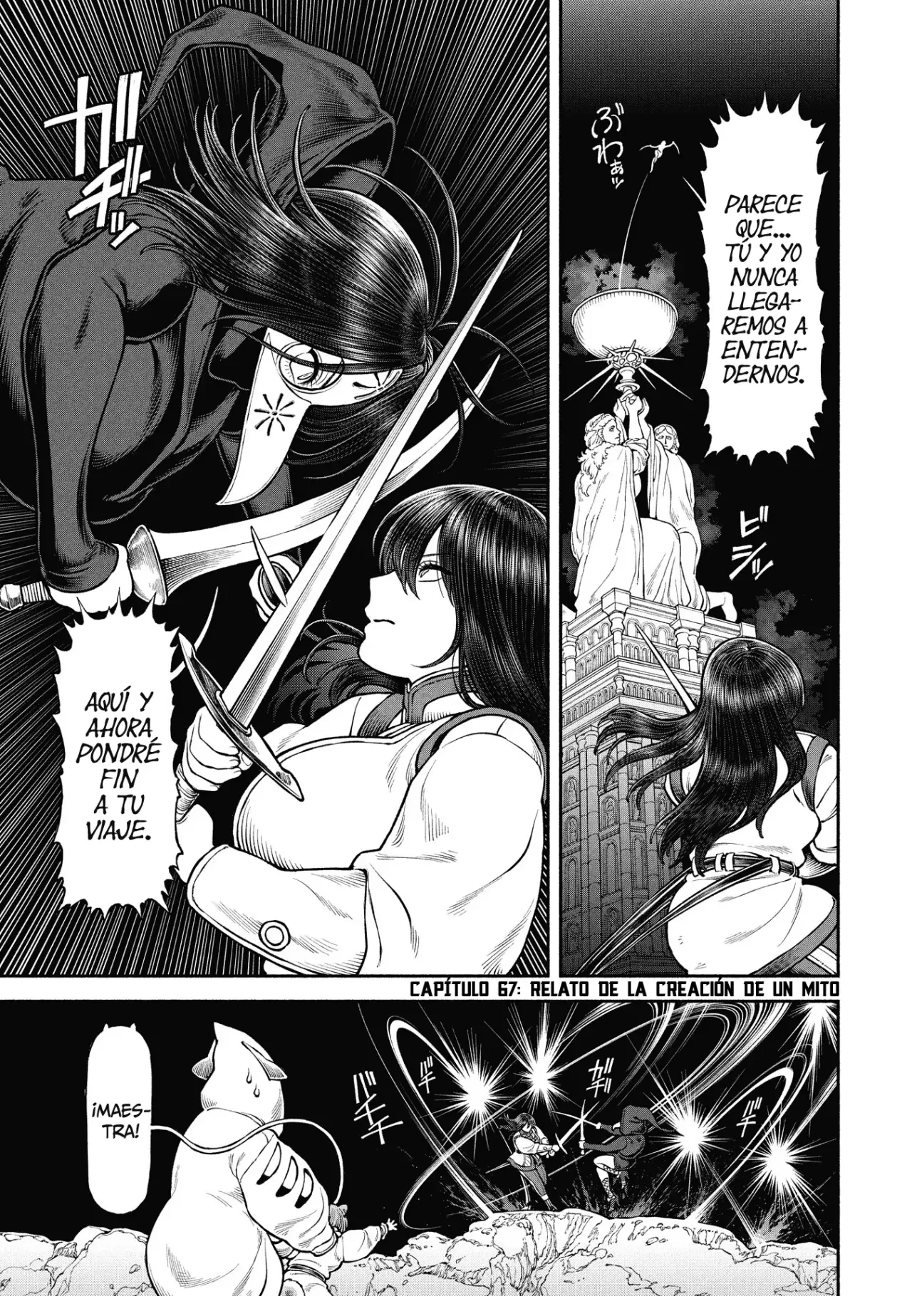 Onna Kishi to Kemomimi no Ko Capitulo 67: Relato de la Creación de un Mito página 2
