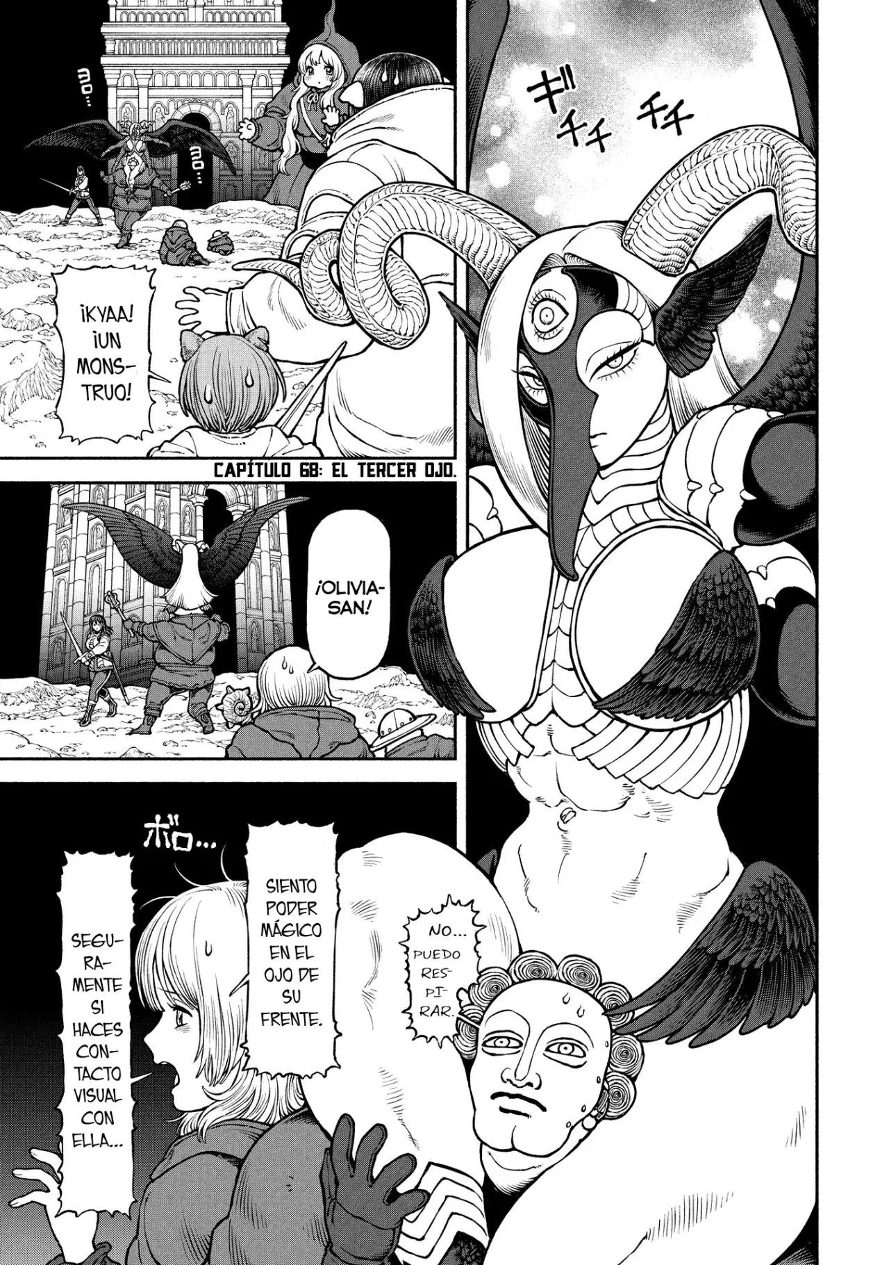 Onna Kishi to Kemomimi no Ko Capitulo 68: El tercer ojo página 2