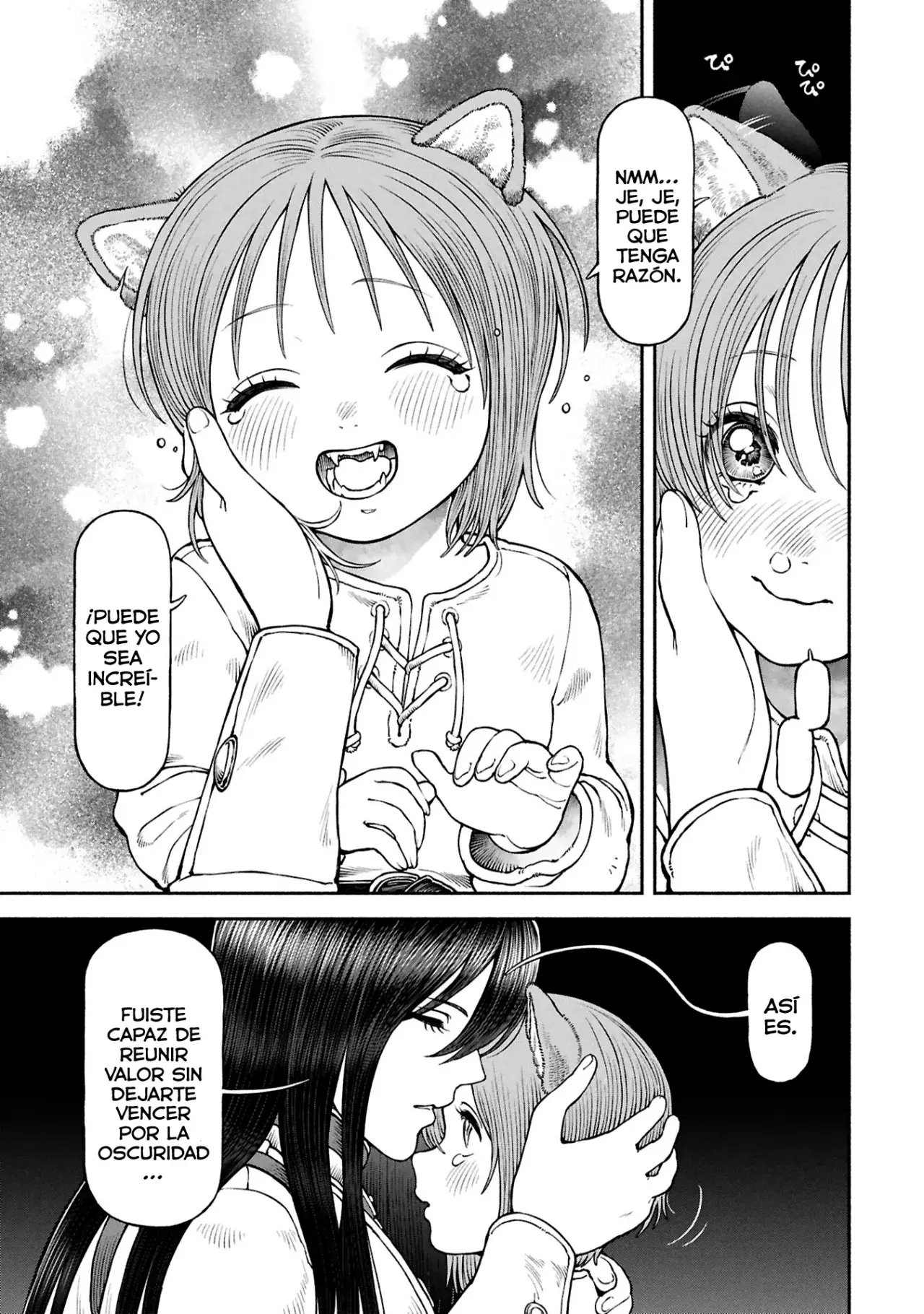 Onna Kishi to Kemomimi no Ko Capitulo 69: ¡Combate real! ¡Tajo giratorio! página 6