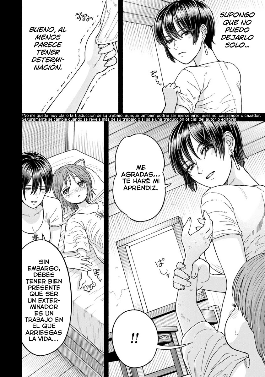 Onna Kishi to Kemomimi no Ko Capitulo 7: El día que nos conocimos página 12