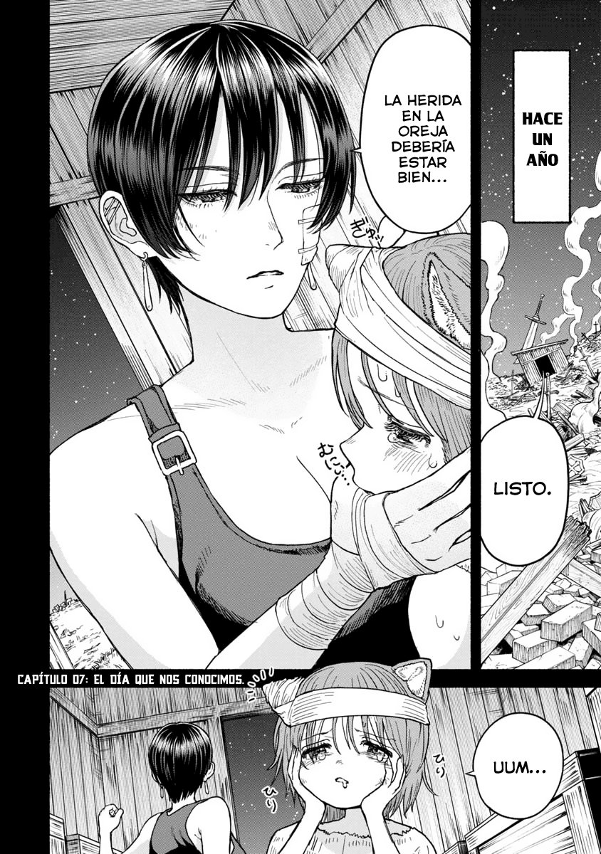 Onna Kishi to Kemomimi no Ko Capitulo 7: El día que nos conocimos página 2