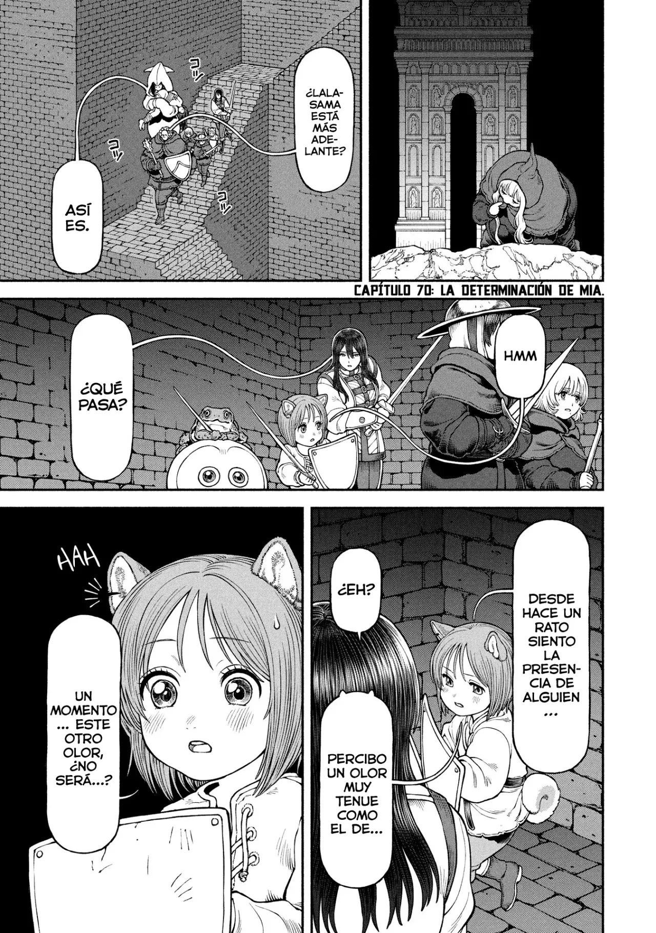 Onna Kishi to Kemomimi no Ko Capitulo 70: La determinación de Mia página 2