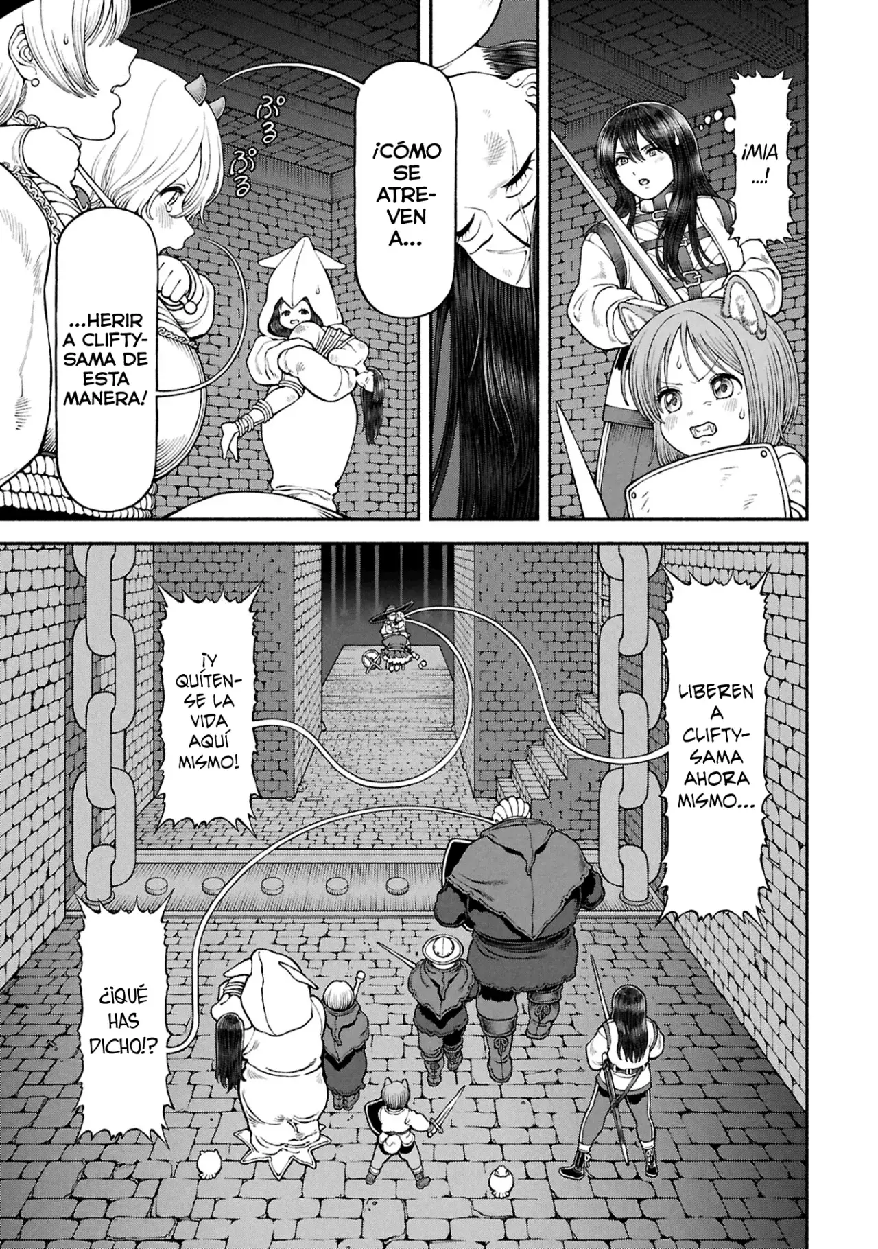 Onna Kishi to Kemomimi no Ko Capitulo 70: La determinación de Mia página 4