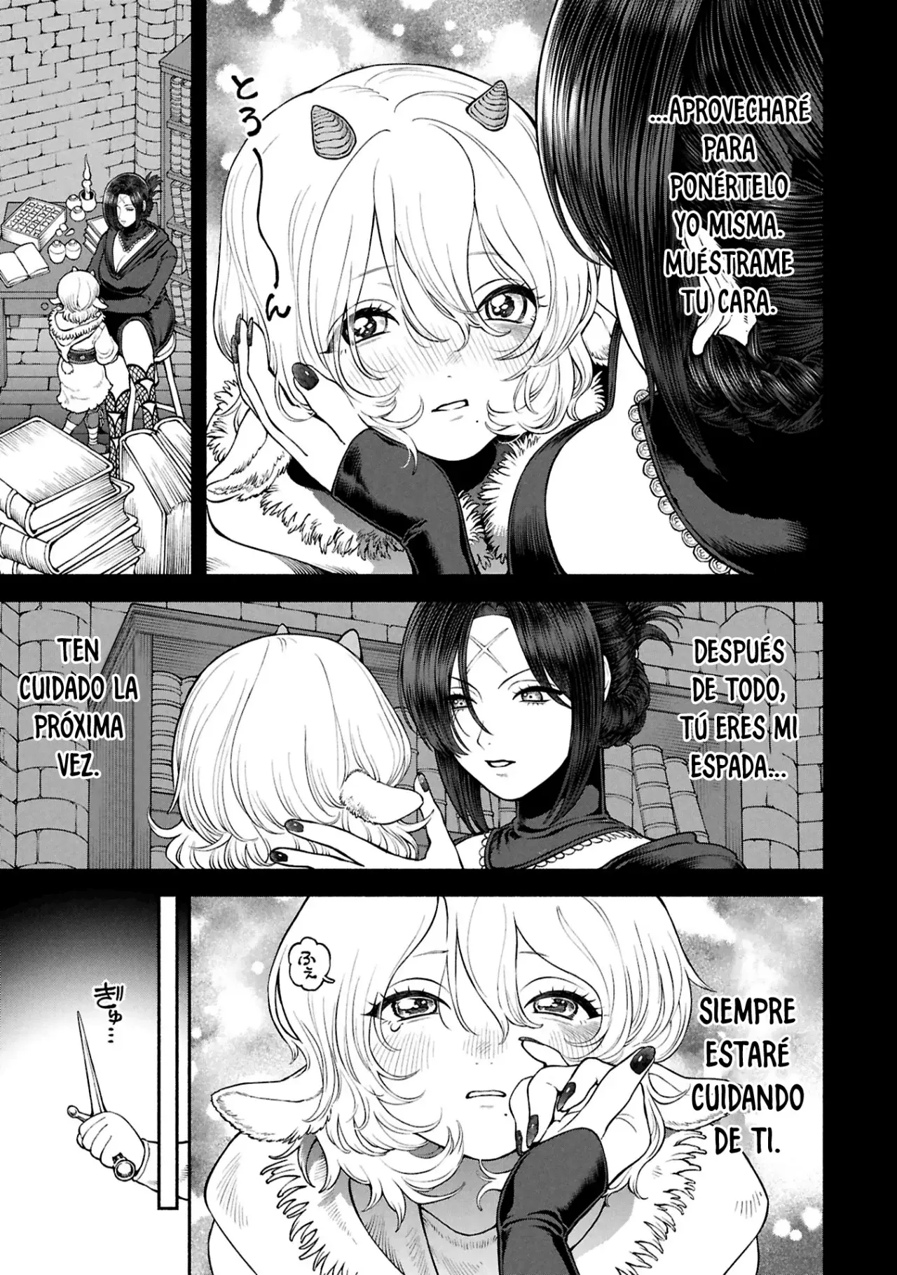 Onna Kishi to Kemomimi no Ko Capitulo 70: La determinación de Mia página 6