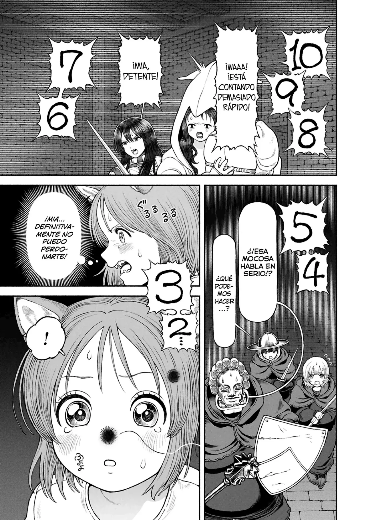 Onna Kishi to Kemomimi no Ko Capitulo 70: La determinación de Mia página 8