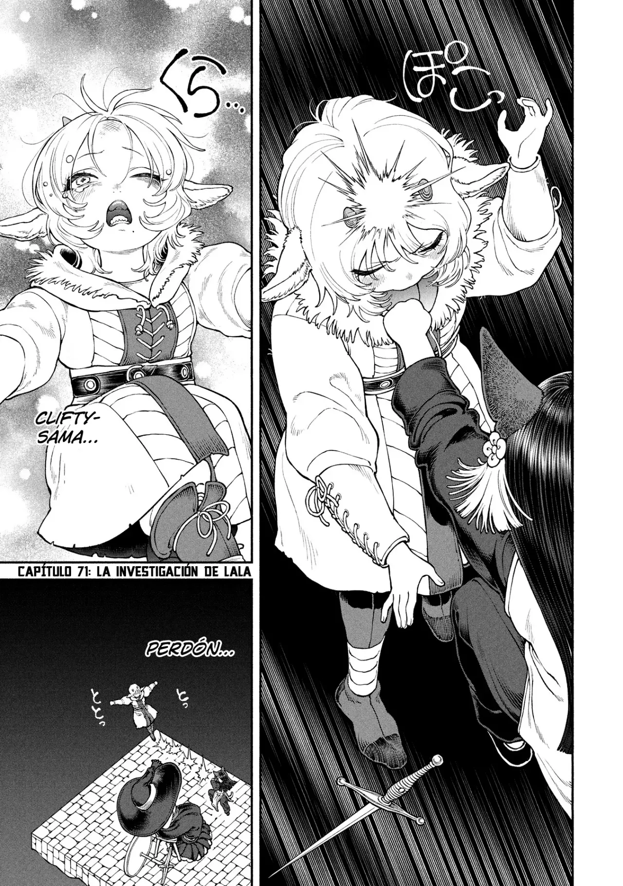 Onna Kishi to Kemomimi no Ko Capitulo 71: La investigación de Lala página 2