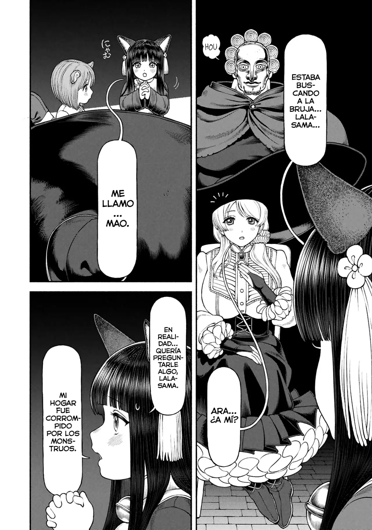 Onna Kishi to Kemomimi no Ko Capitulo 71: La investigación de Lala página 7