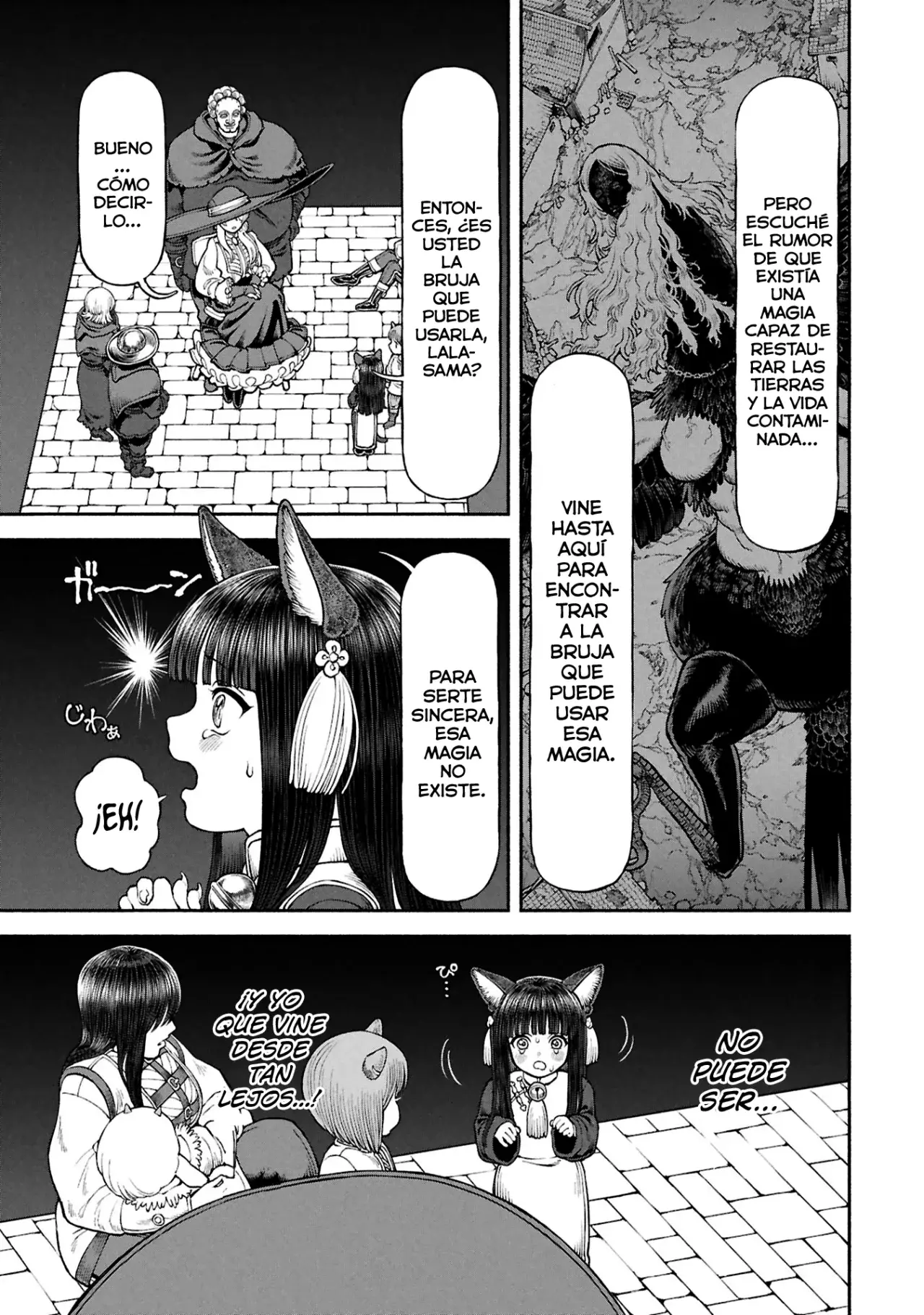 Onna Kishi to Kemomimi no Ko Capitulo 71: La investigación de Lala página 8