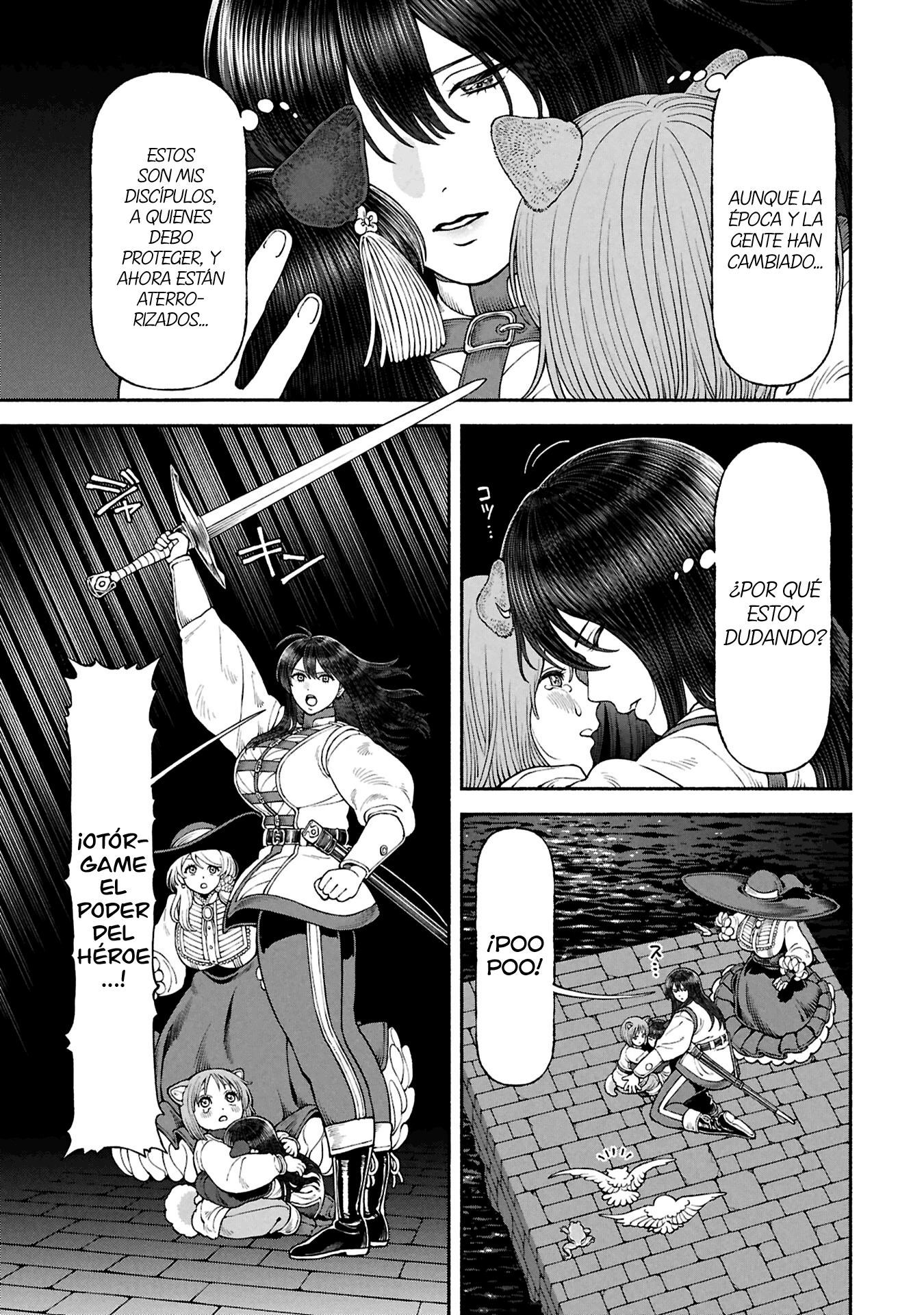 Onna Kishi to Kemomimi no Ko Capitulo 73 página 6