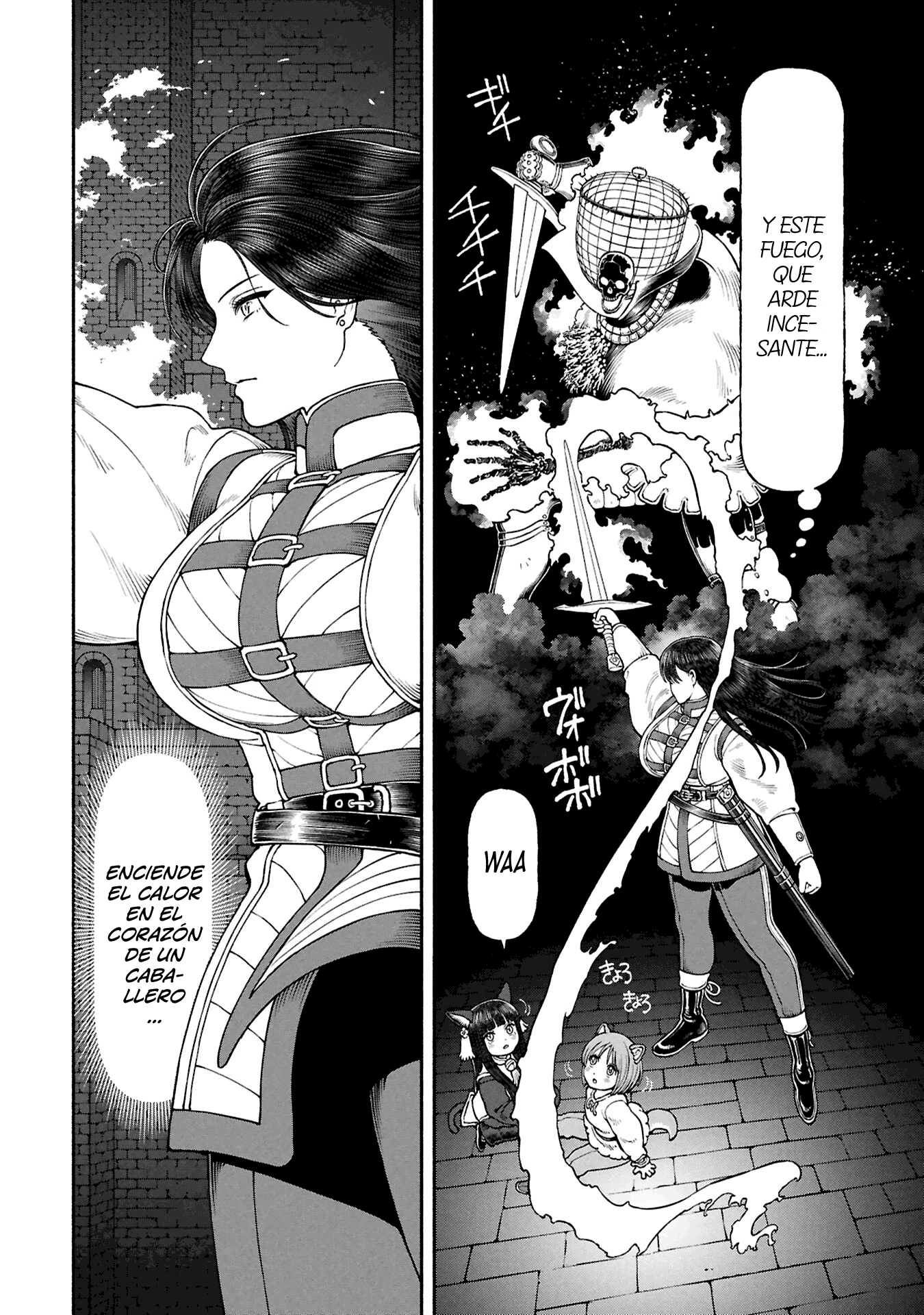 Onna Kishi to Kemomimi no Ko Capitulo 73 página 9