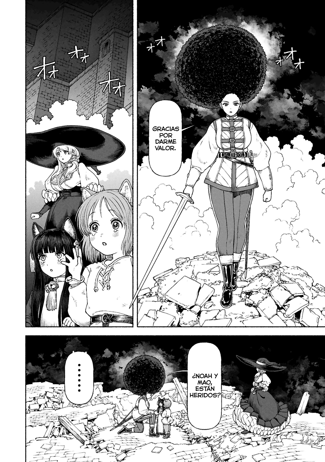 Onna Kishi to Kemomimi no Ko Capitulo 74 página 5