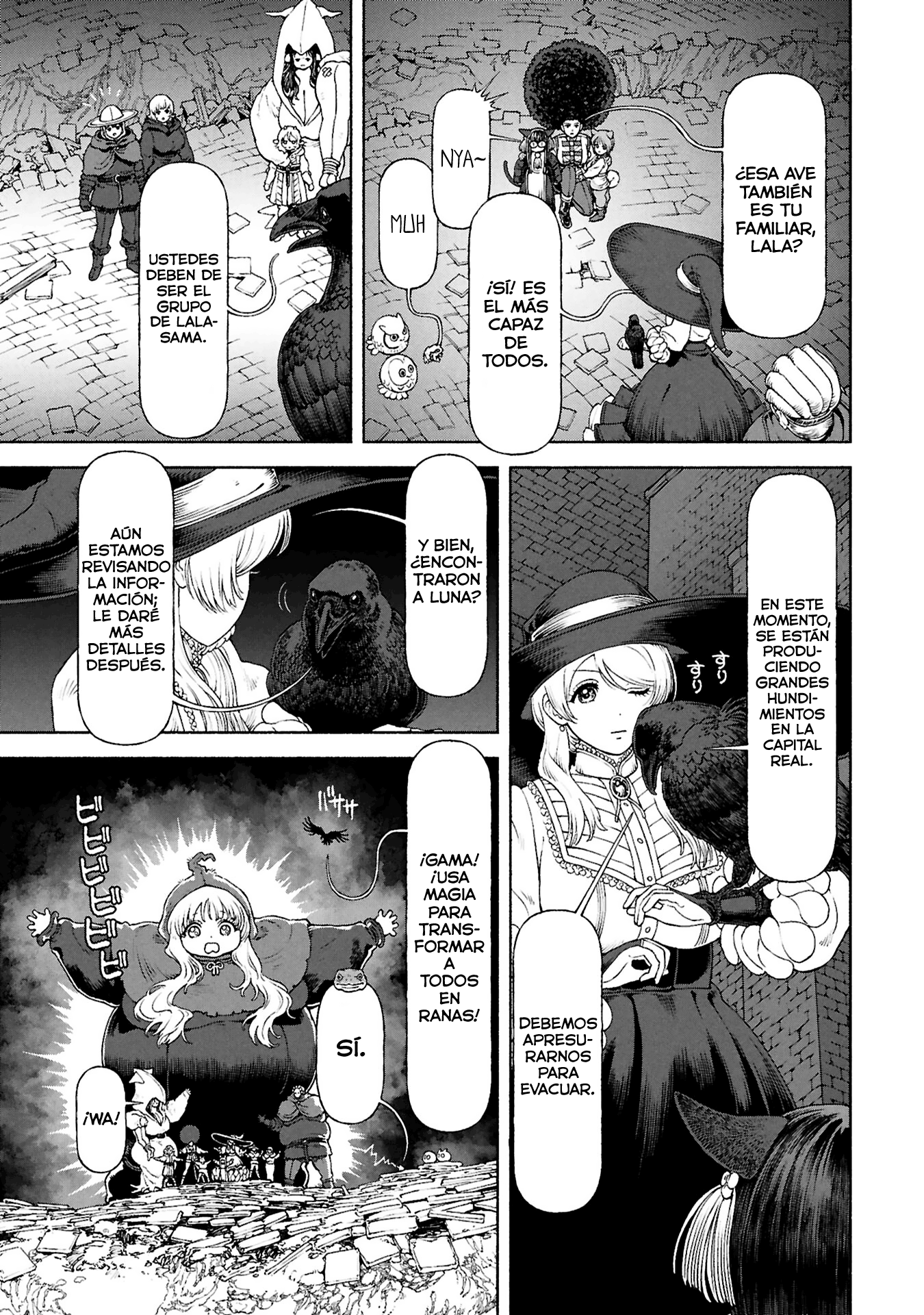 Onna Kishi to Kemomimi no Ko Capitulo 74 página 8