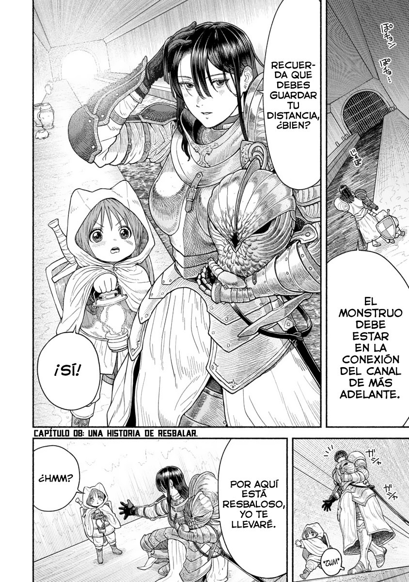 Onna Kishi to Kemomimi no Ko Capitulo 8: Una historia de resbalar página 2