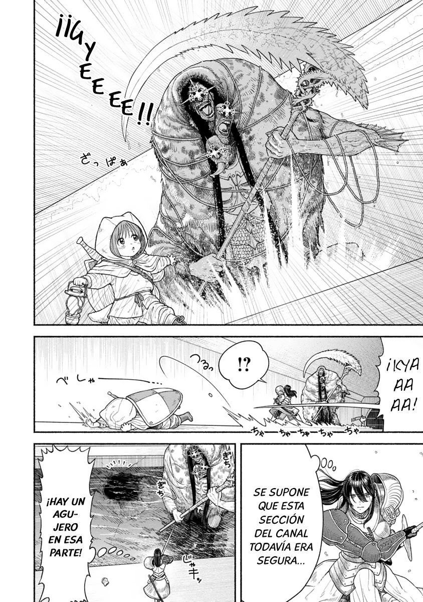 Onna Kishi to Kemomimi no Ko Capitulo 8: Una historia de resbalar página 4