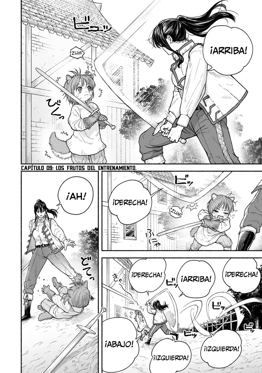 Onna Kishi to Kemomimi no Ko Capitulo 9: frutos del entrenamiento página 2