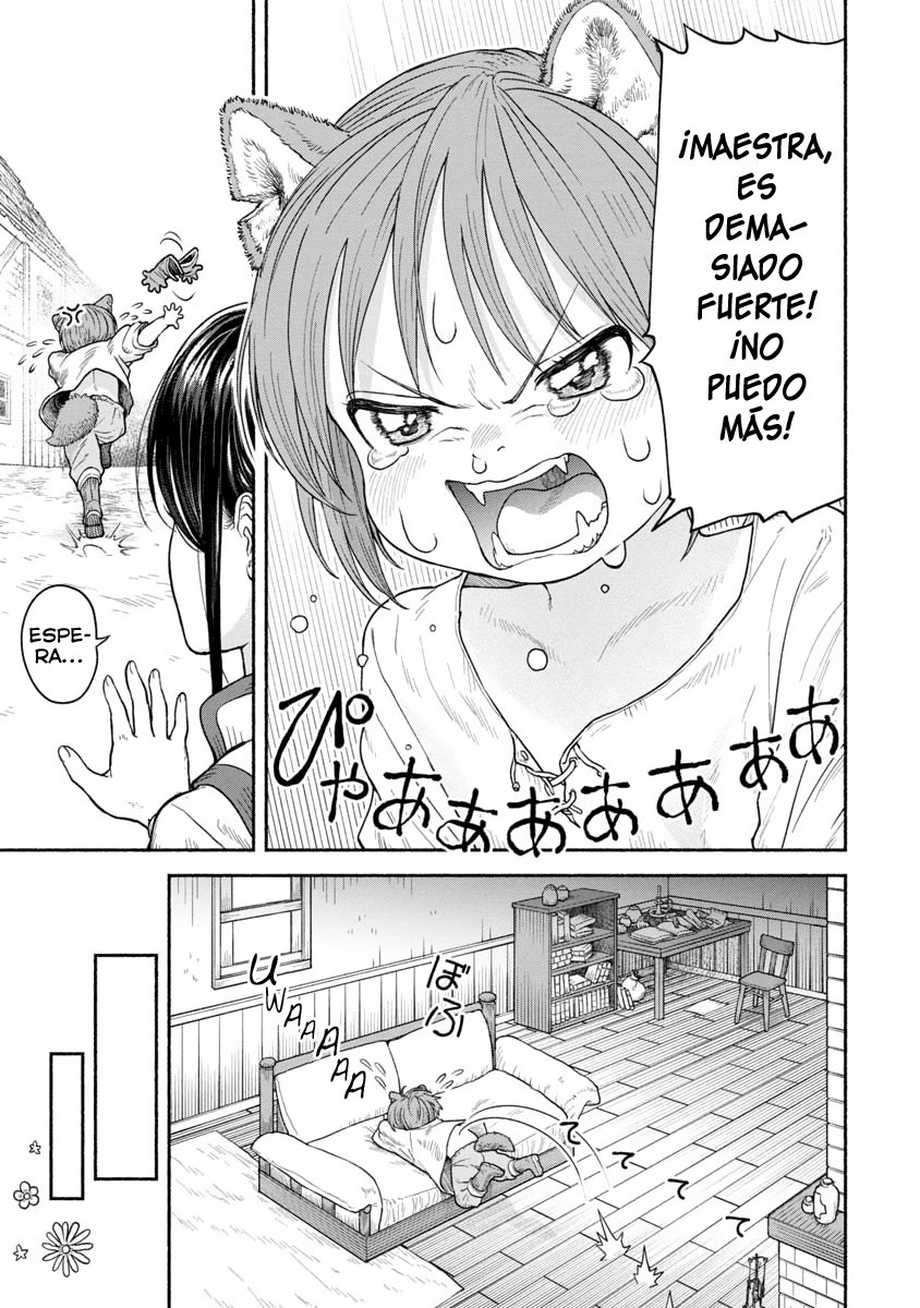 Onna Kishi to Kemomimi no Ko Capitulo 9: frutos del entrenamiento página 3