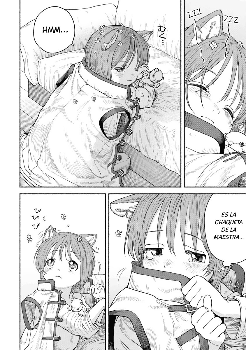 Onna Kishi to Kemomimi no Ko Capitulo 9: frutos del entrenamiento página 4