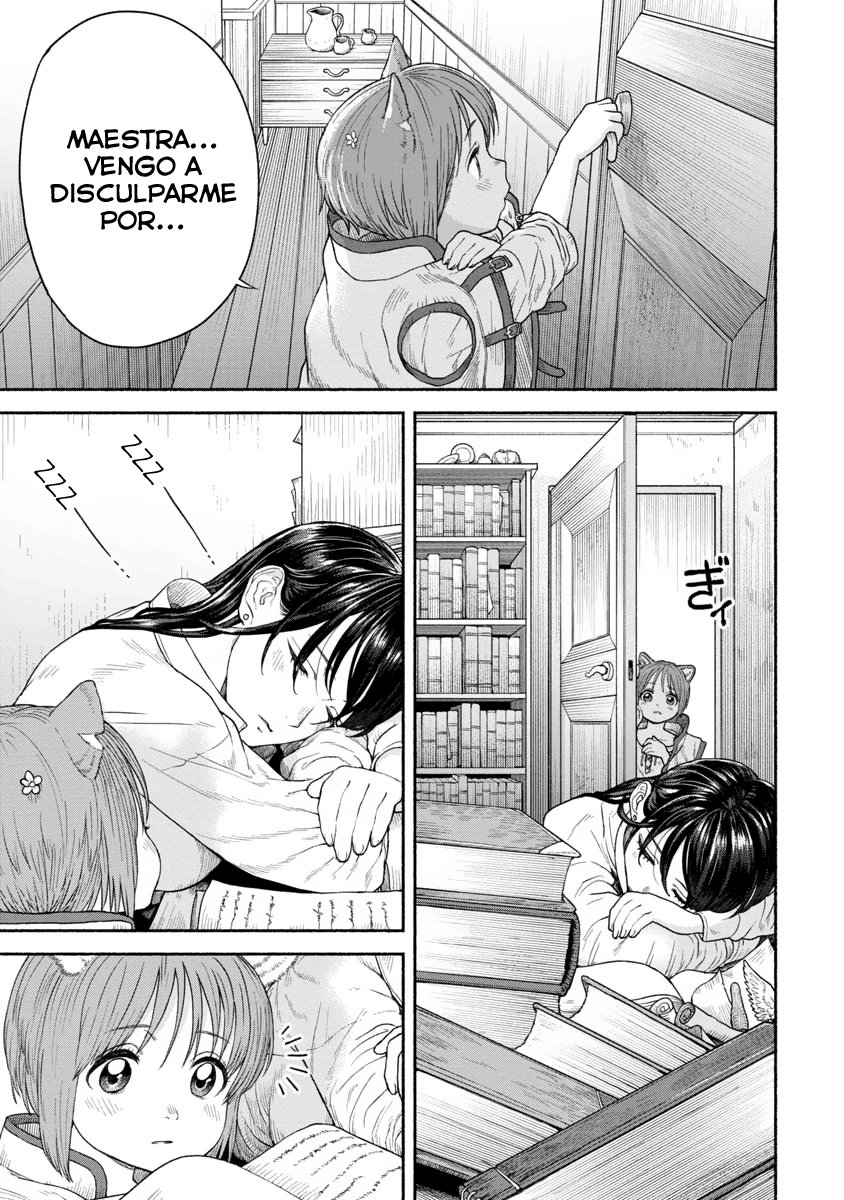 Onna Kishi to Kemomimi no Ko Capitulo 9: frutos del entrenamiento página 5