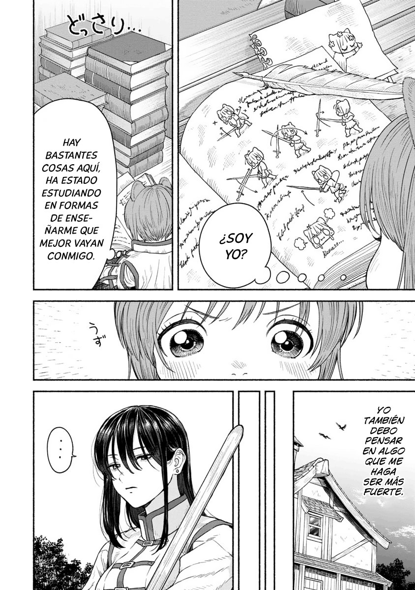 Onna Kishi to Kemomimi no Ko Capitulo 9: frutos del entrenamiento página 6