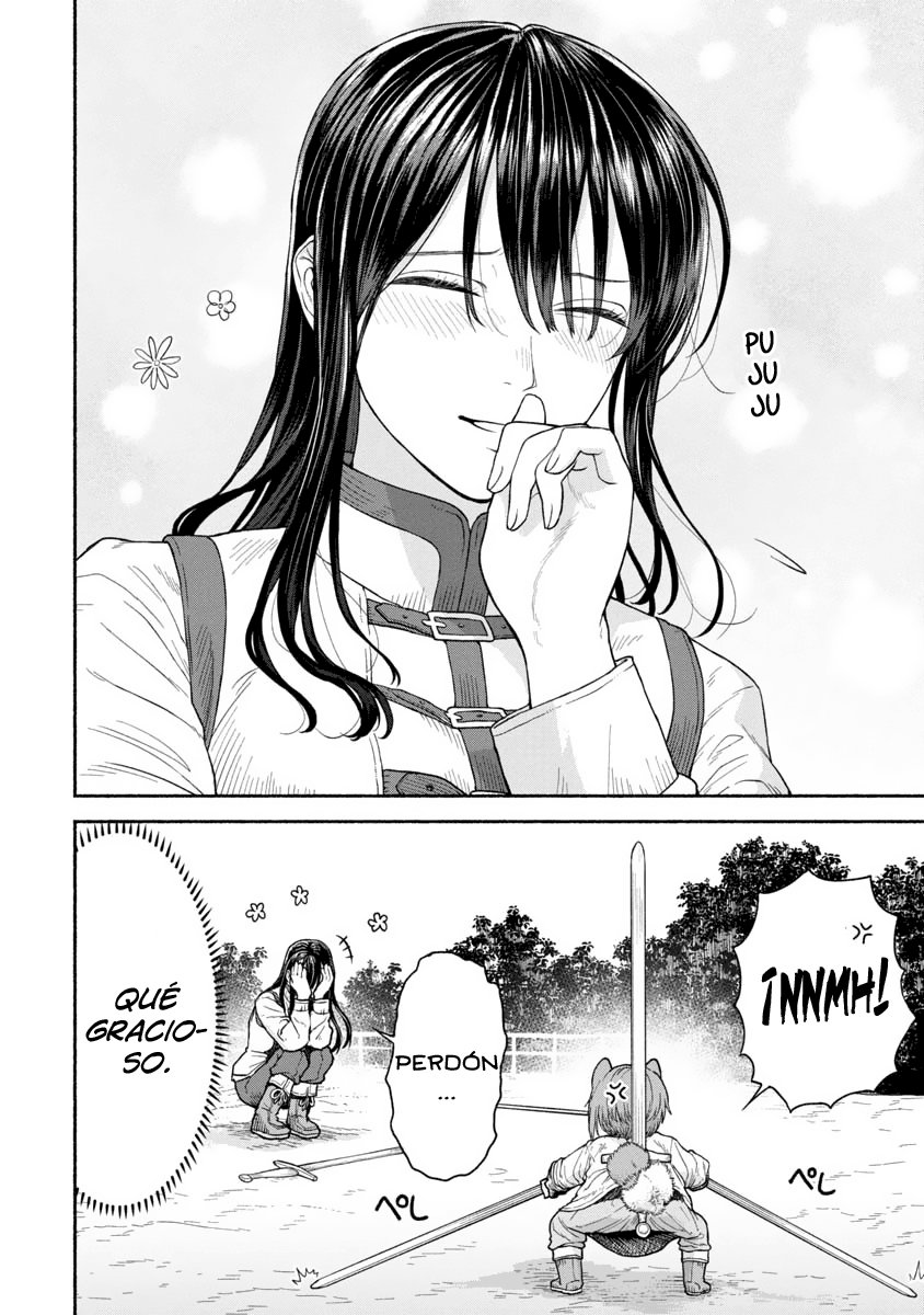 Onna Kishi to Kemomimi no Ko Capitulo 9: frutos del entrenamiento página 8