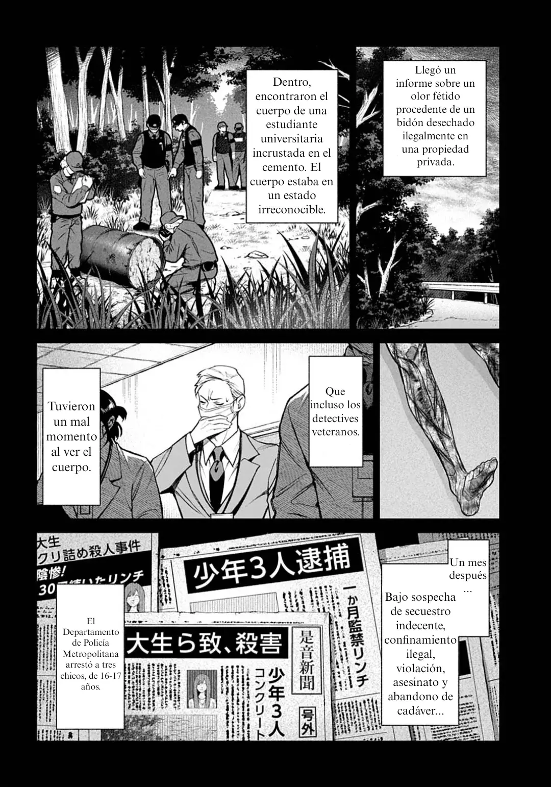 Doom Satsujin Keisatsukan no Danzairoku Capitulo 1: Capítulo 1: ¡Aquí está el esperado infierno! página 12