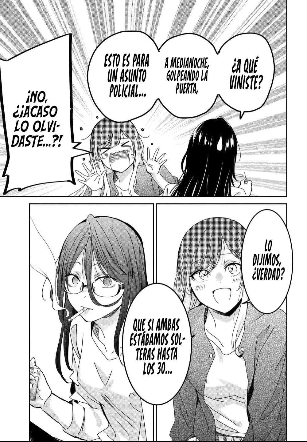 Dijiste que, si seguíamos solteras hasta los 30, viviríamos juntas, ¿verdad? Capitulo 1: Capítulo 1 página 25