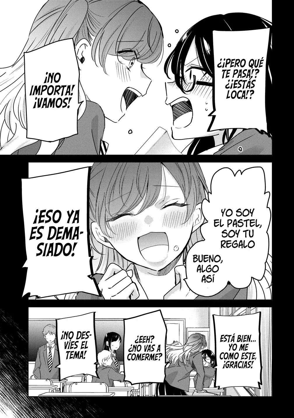 Dijiste que, si seguíamos solteras hasta los 30, viviríamos juntas, ¿verdad? Capitulo 2 página 23