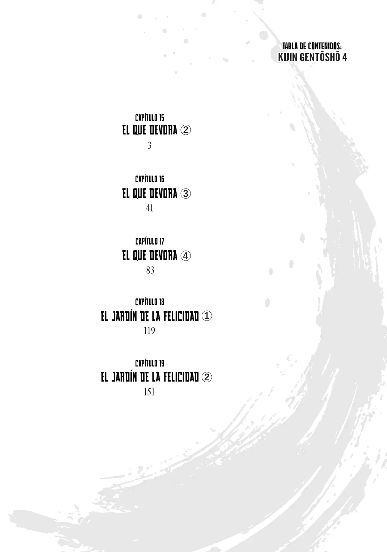 Kijin Gentoushou Capitulo 15: El que devora (2) página 4