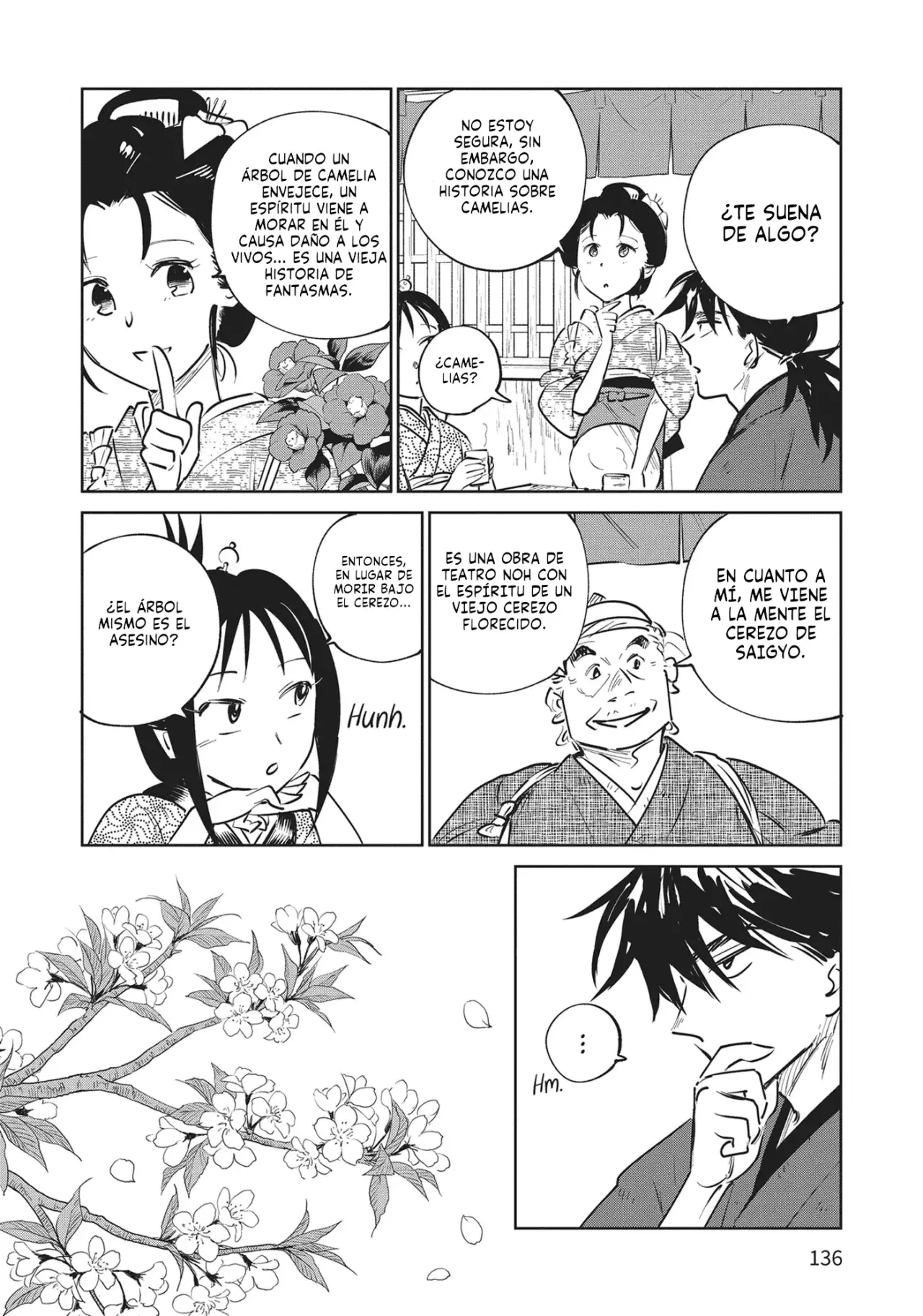Kijin Gentoushou Capitulo 24: Bajo el cerezo en la noche página 13