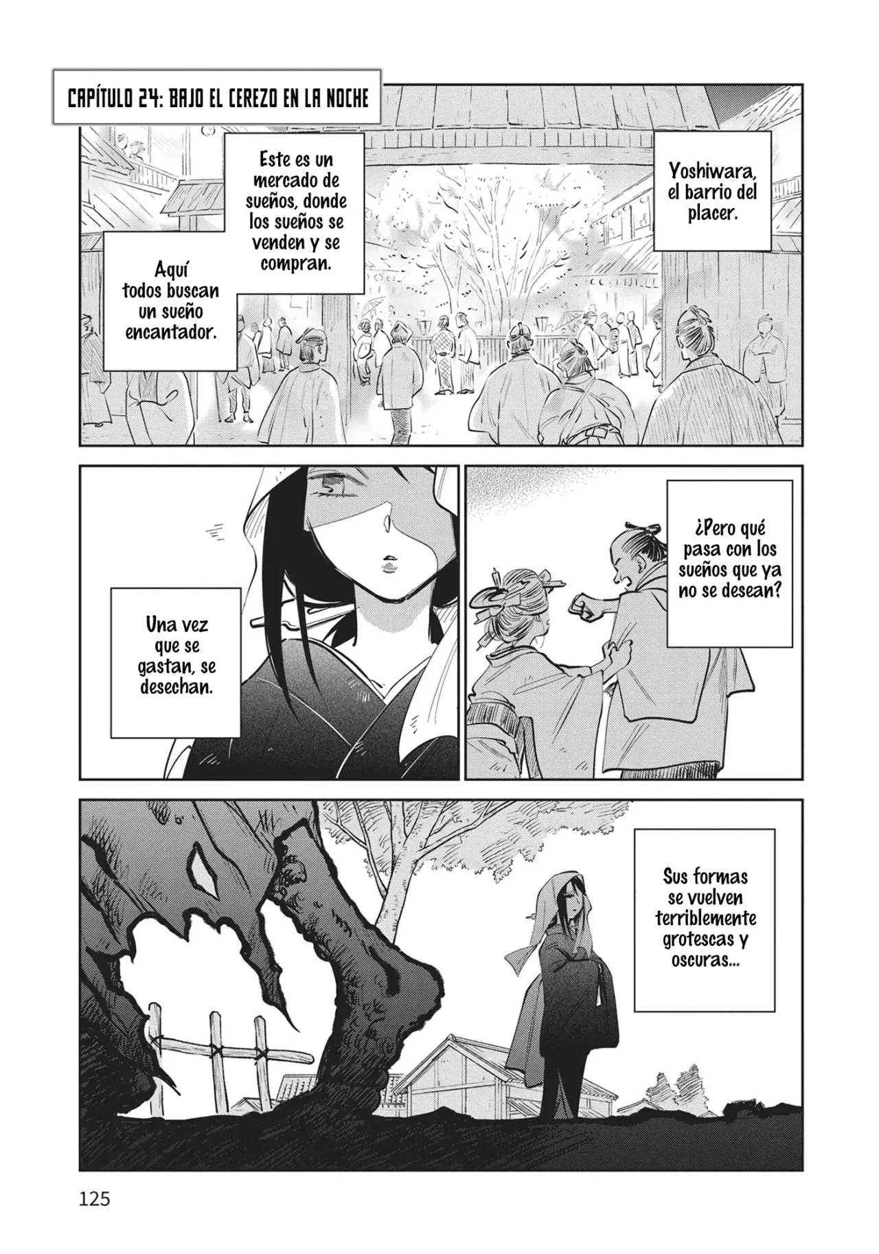 Kijin Gentoushou Capitulo 24: Bajo el cerezo en la noche página 2