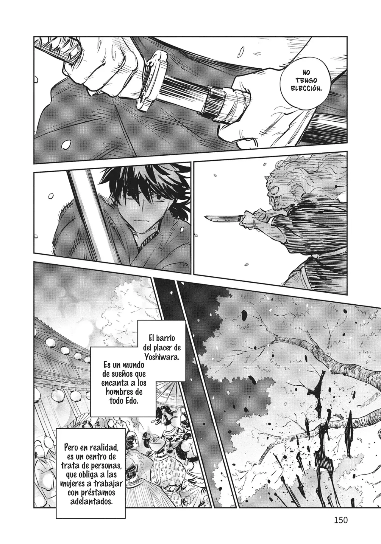 Kijin Gentoushou Capitulo 24: Bajo el cerezo en la noche página 27