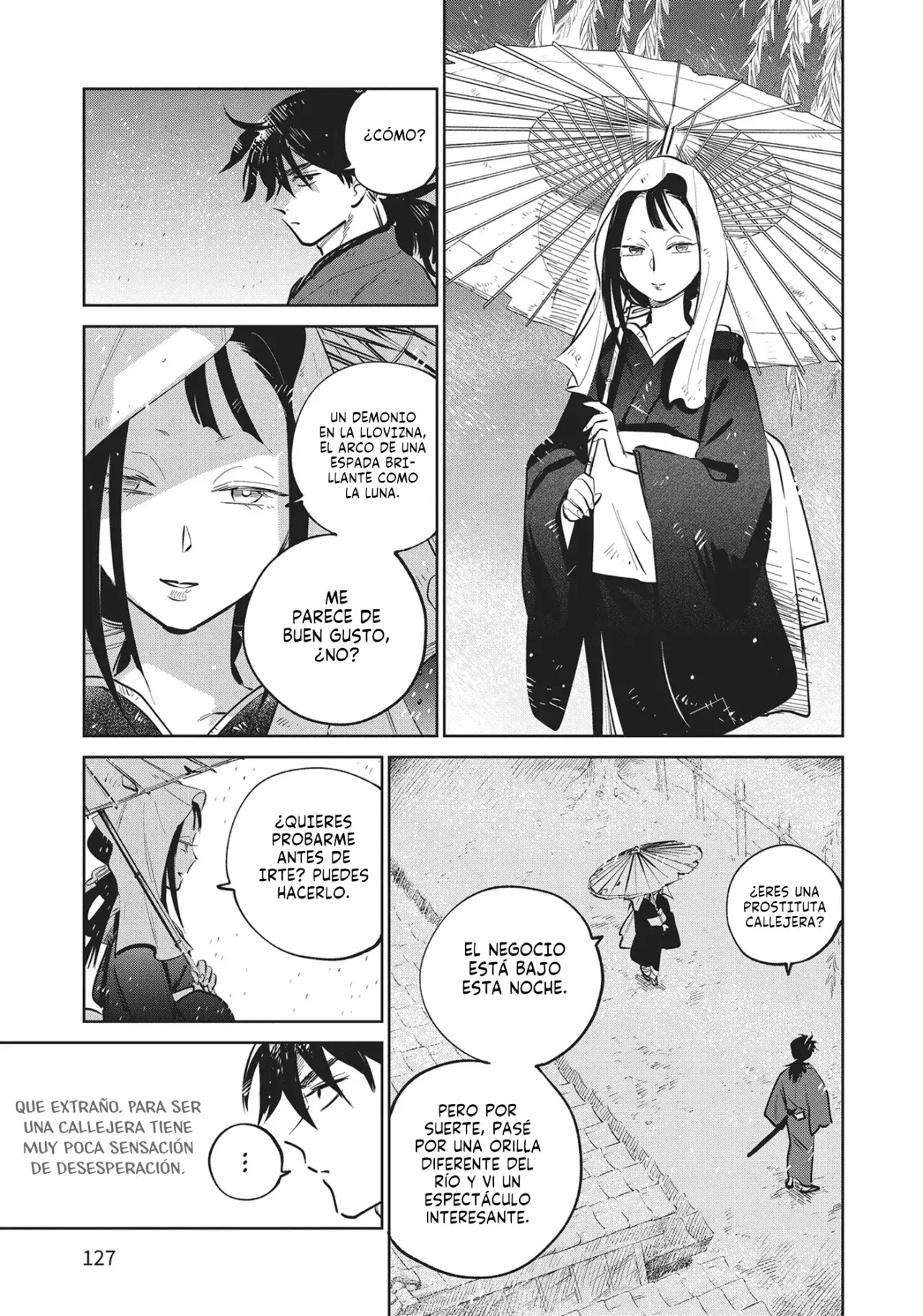 Kijin Gentoushou Capitulo 24: Bajo el cerezo en la noche página 4