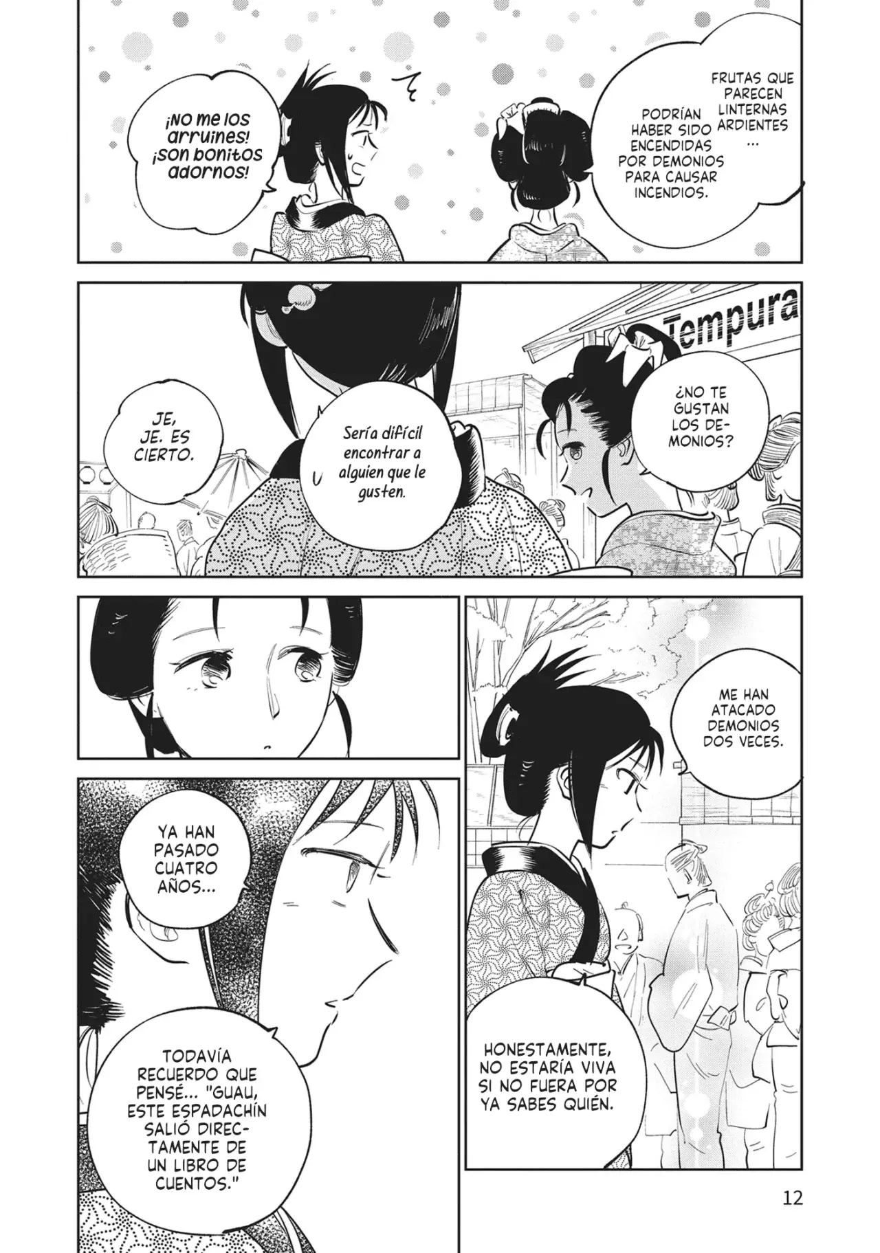 Kijin Gentoushou Capitulo 25: Sueños florecientes del Kanzashi (1) página 13