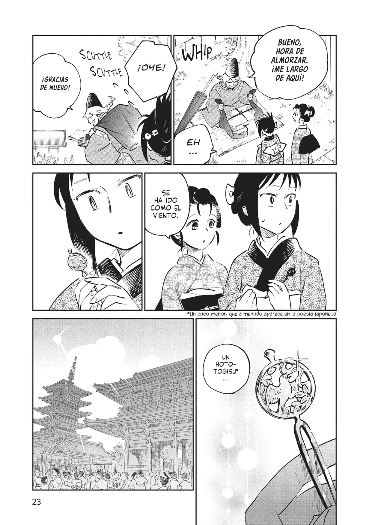 Kijin Gentoushou Capitulo 25: Sueños florecientes del Kanzashi (1) página 24
