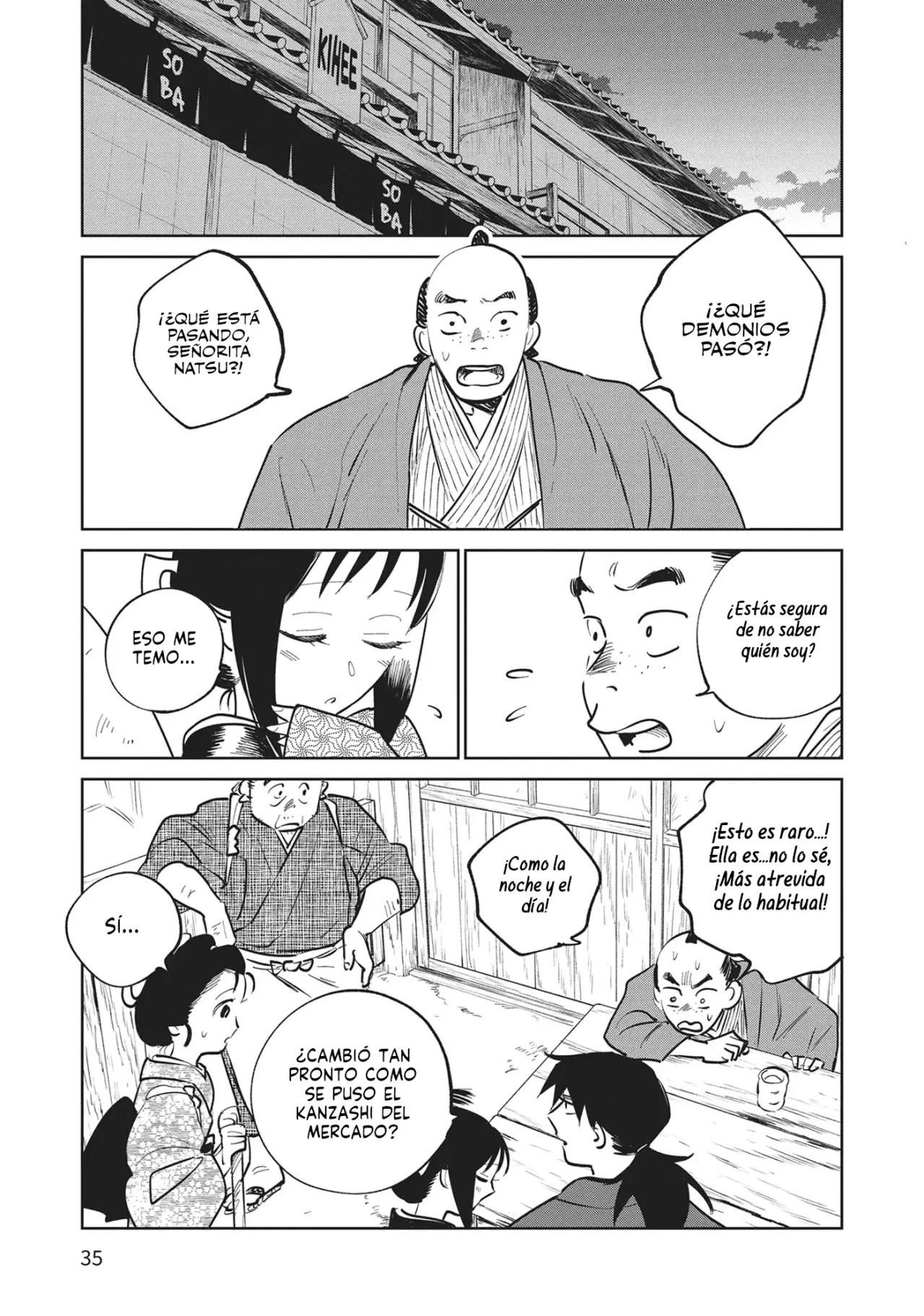 Kijin Gentoushou Capitulo 25: Sueños florecientes del Kanzashi (1) página 36