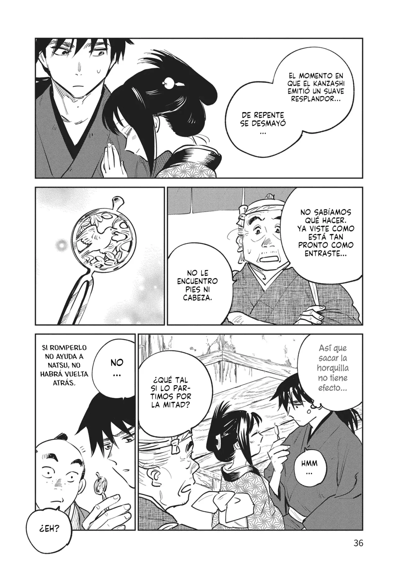Kijin Gentoushou Capitulo 25: Sueños florecientes del Kanzashi (1) página 37